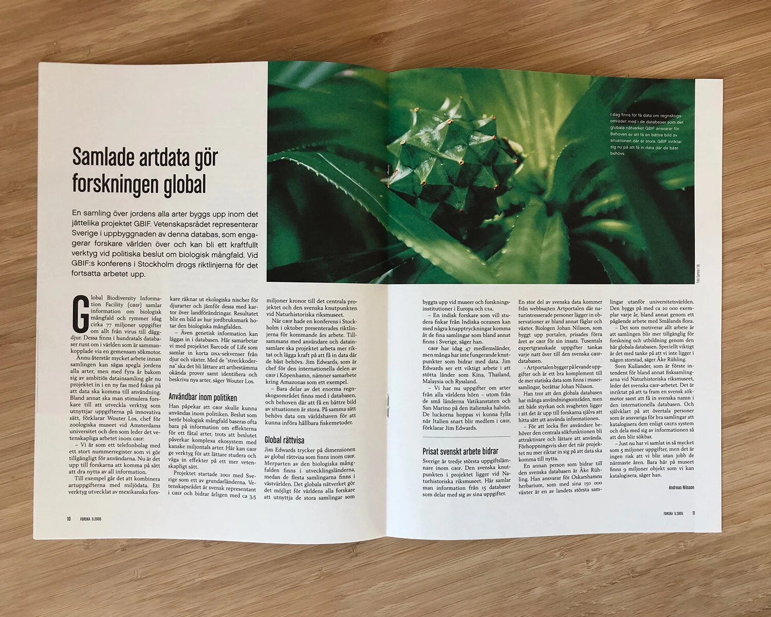 forska science magazine