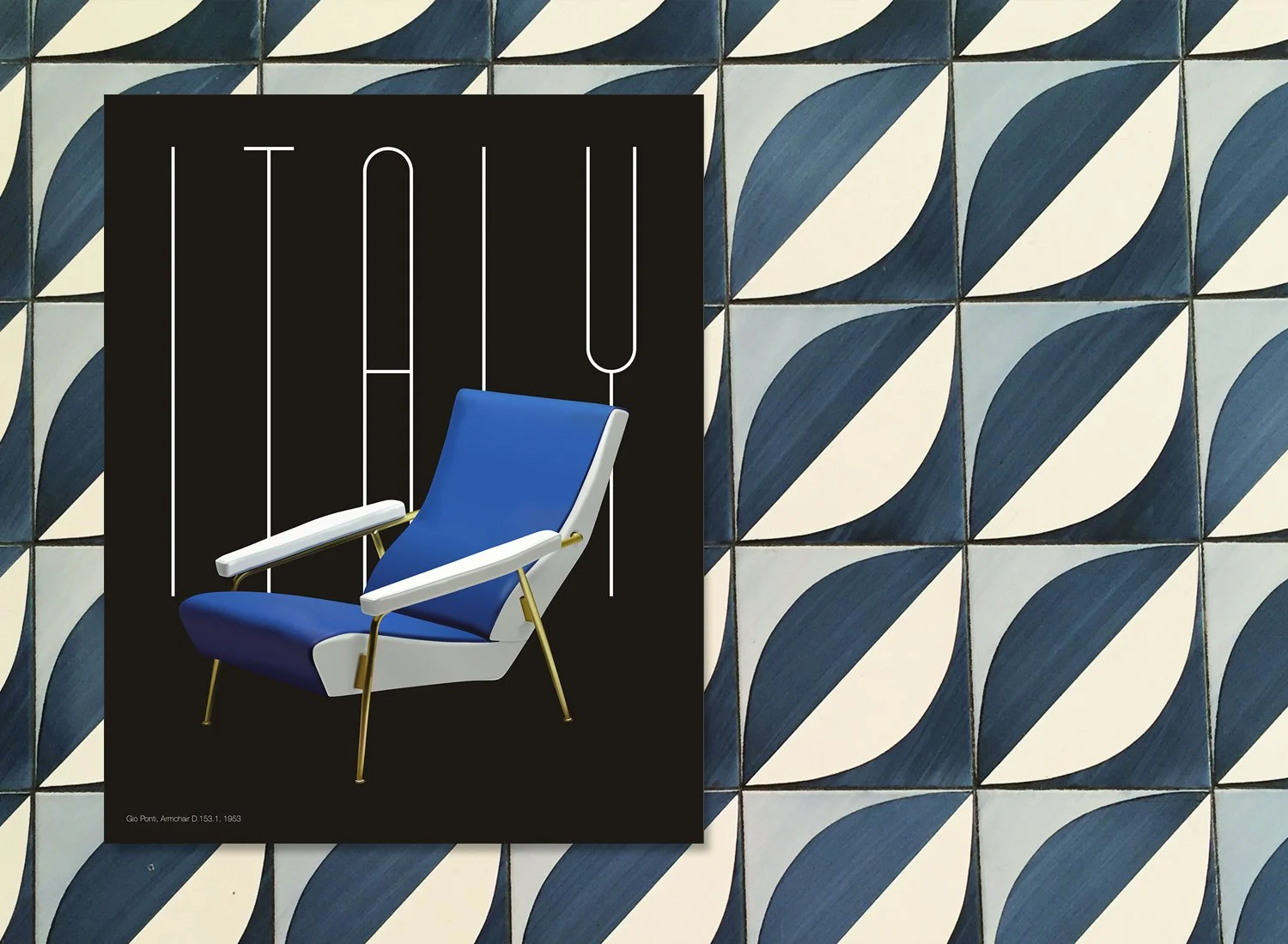 gio ponti armchair d.153.1