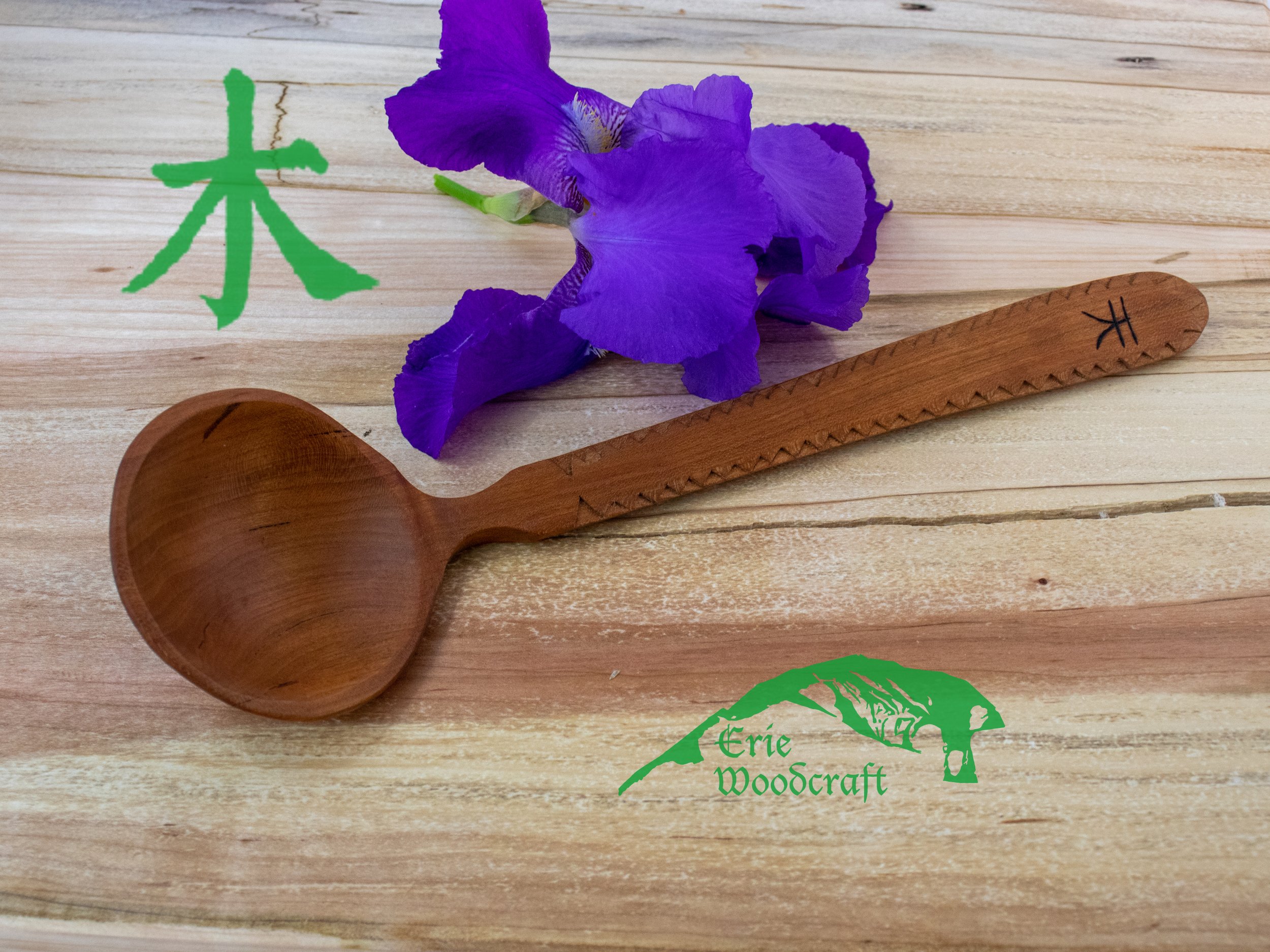 Beautiful wooden Ladle — Erie Woodcraft