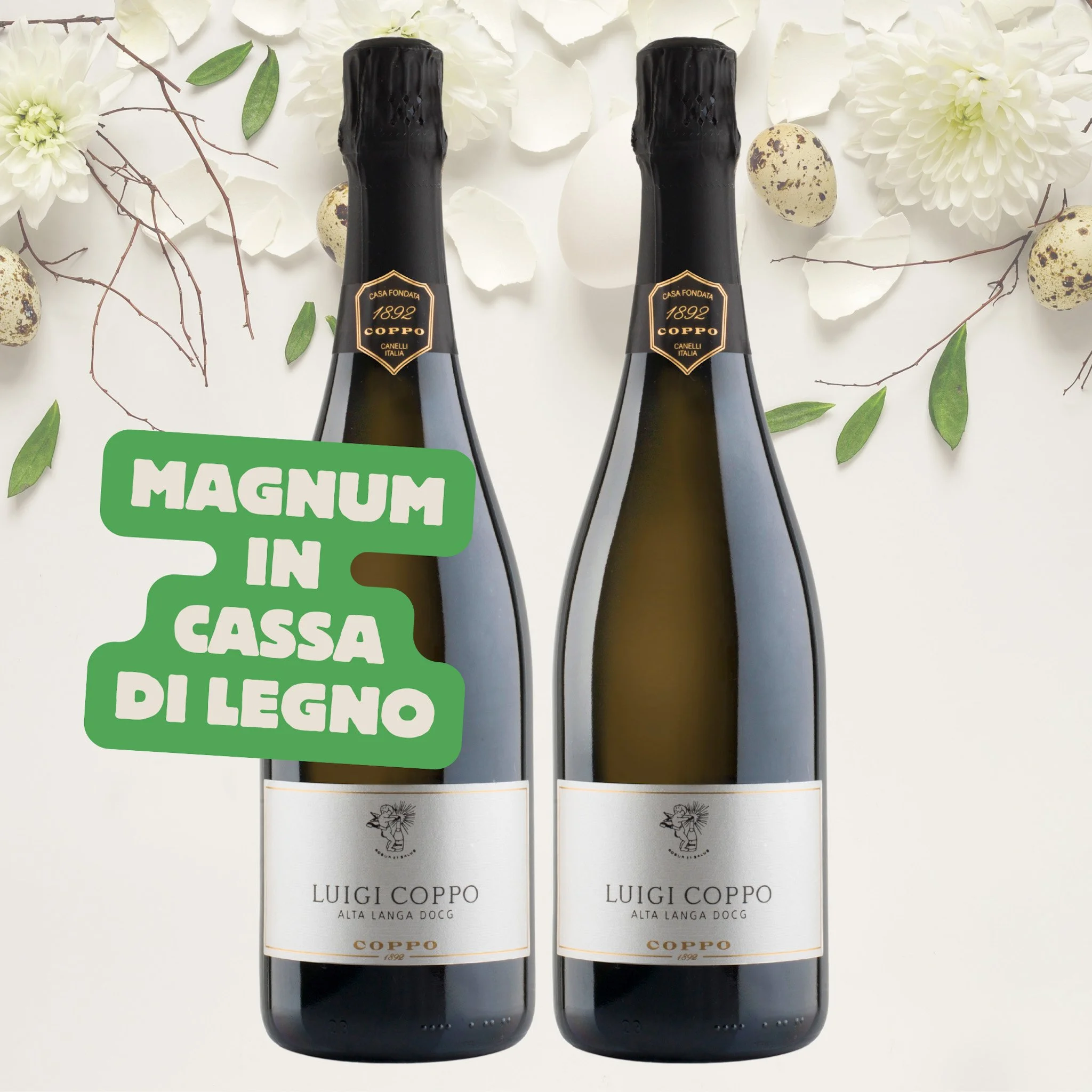 Confezione 2 bt: Luigi Coppo 2020 Magnum cassa di legno (2)