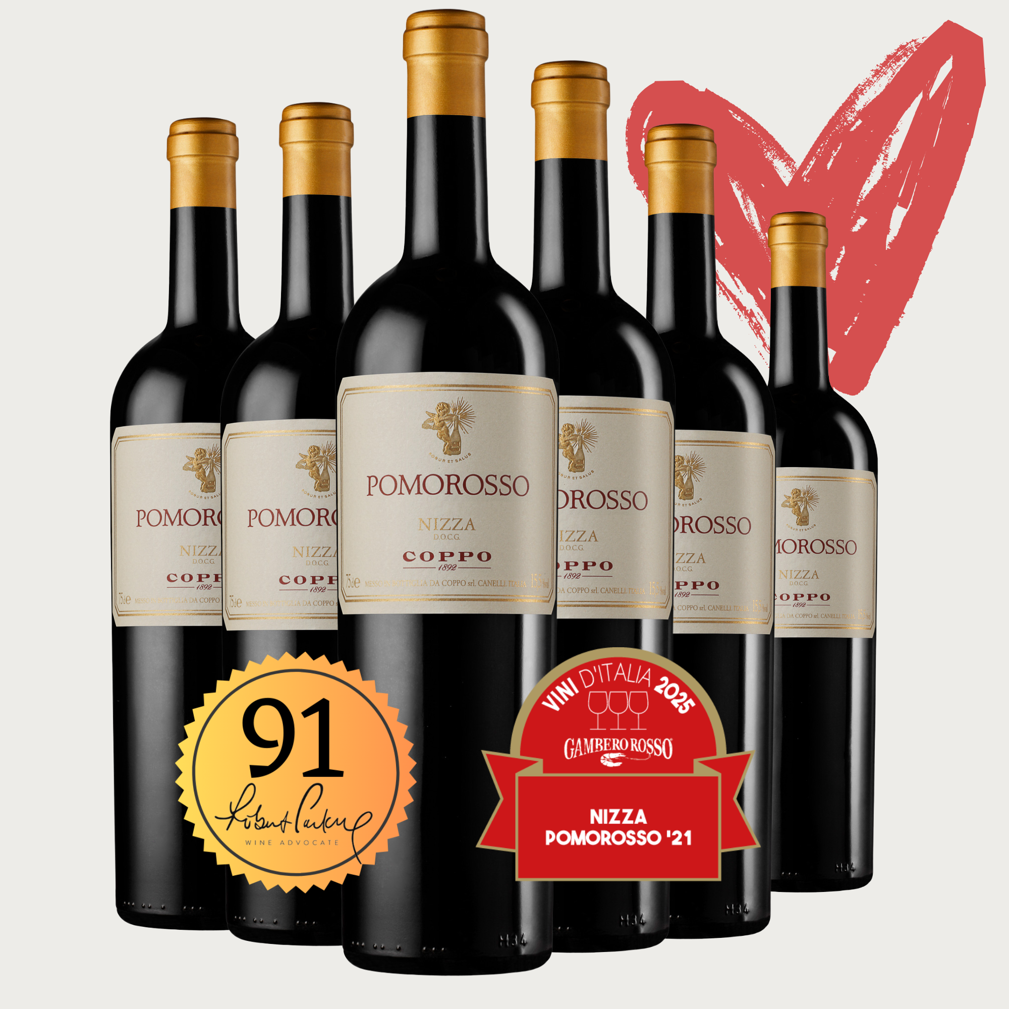 Cuore Rosso: 6 bt Pomorosso 2021
