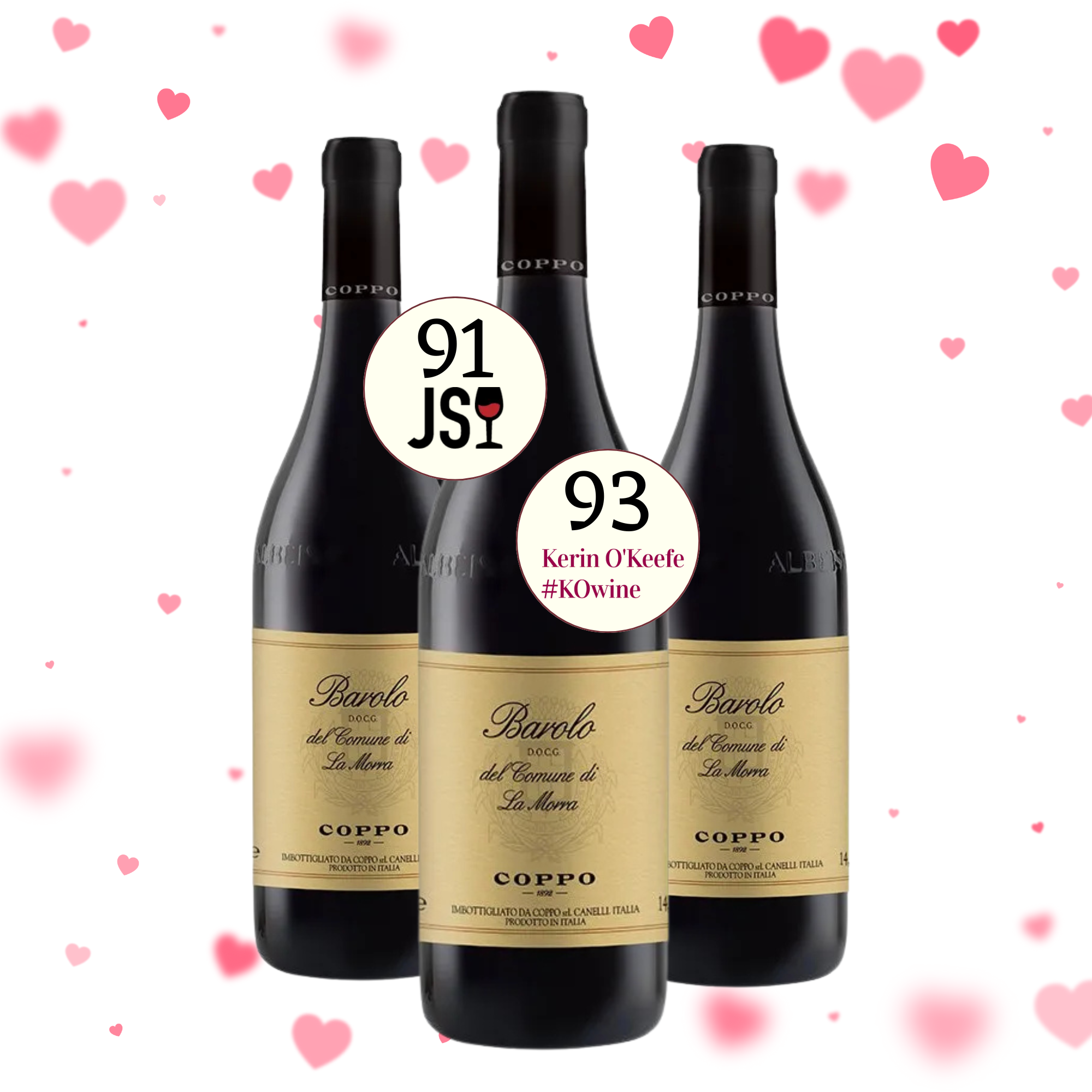 Confezione 3 bt: Barolo del Comune di La Morra 2021