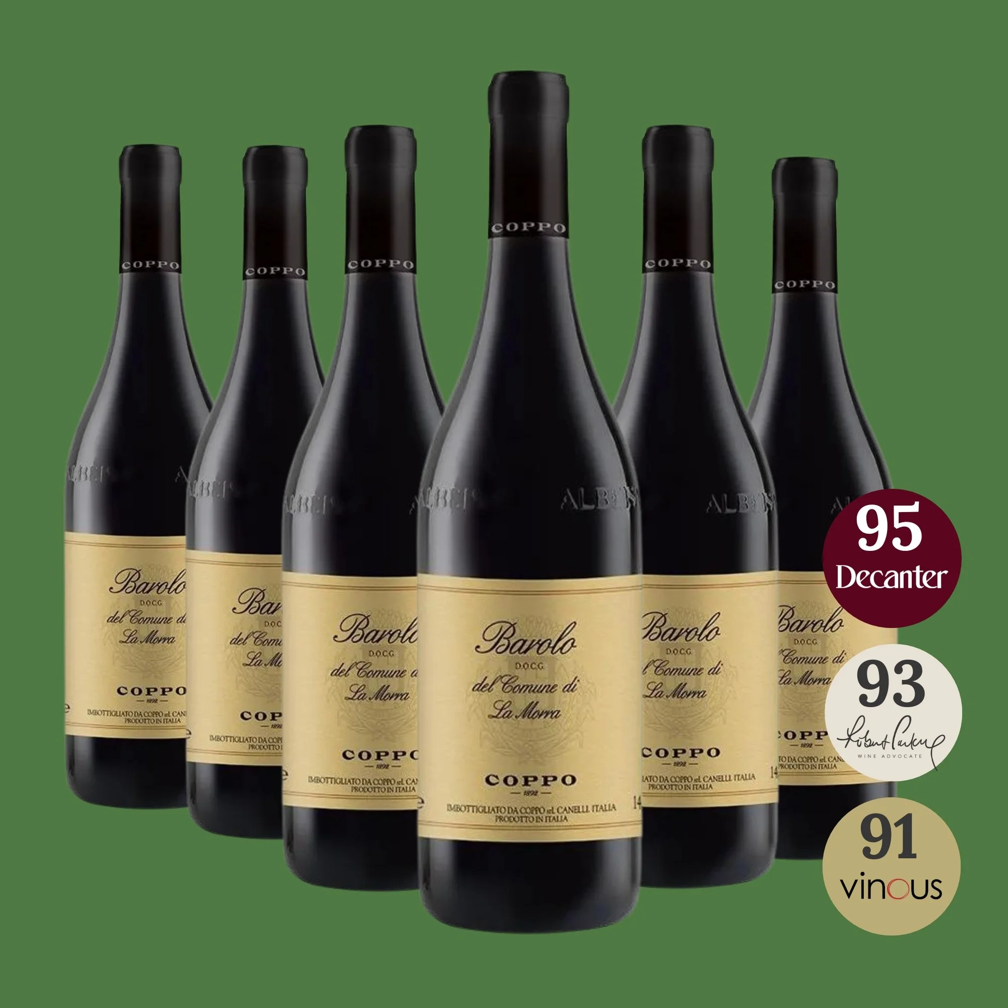 Confezione 6 bt: Barolo del Comune di La Morra 2020 (6)