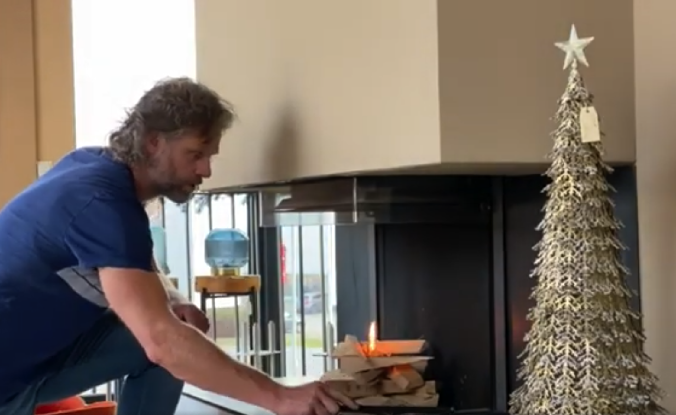 Wie man einen Ofen richtig anfeuert.