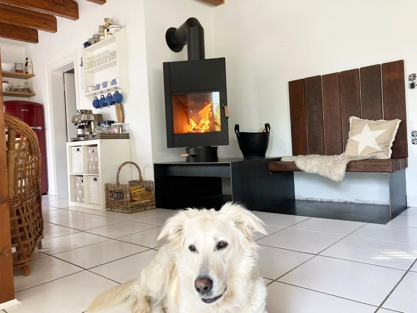 drehbarer Speicherkaminofen ... die Geschichte erzählt