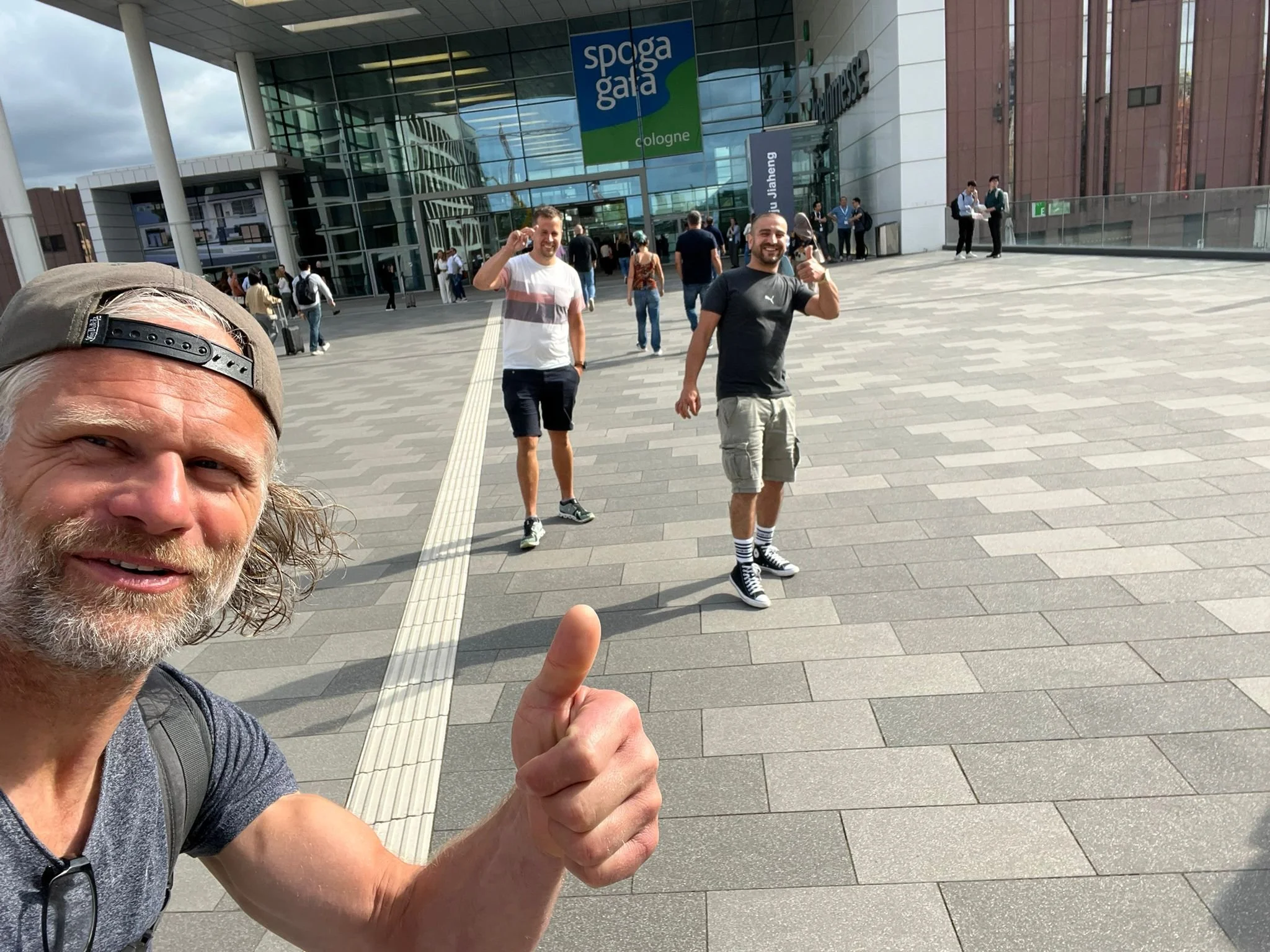 Betriebsausflug spoga gafa Outdoormesse in Köln 