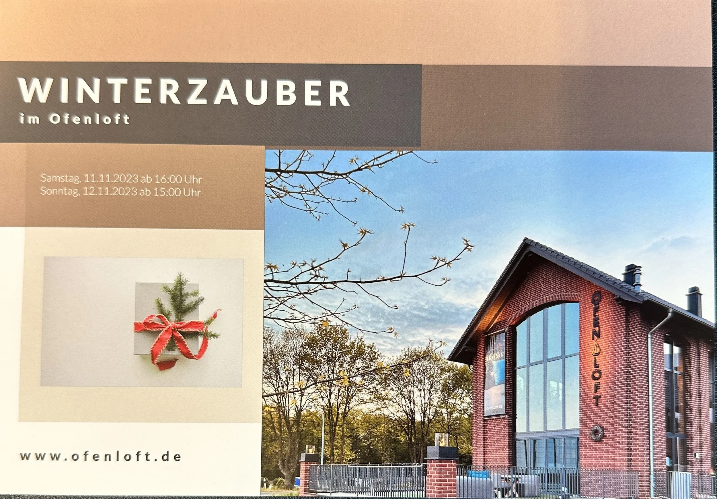 Winterzauber im Ofenloft