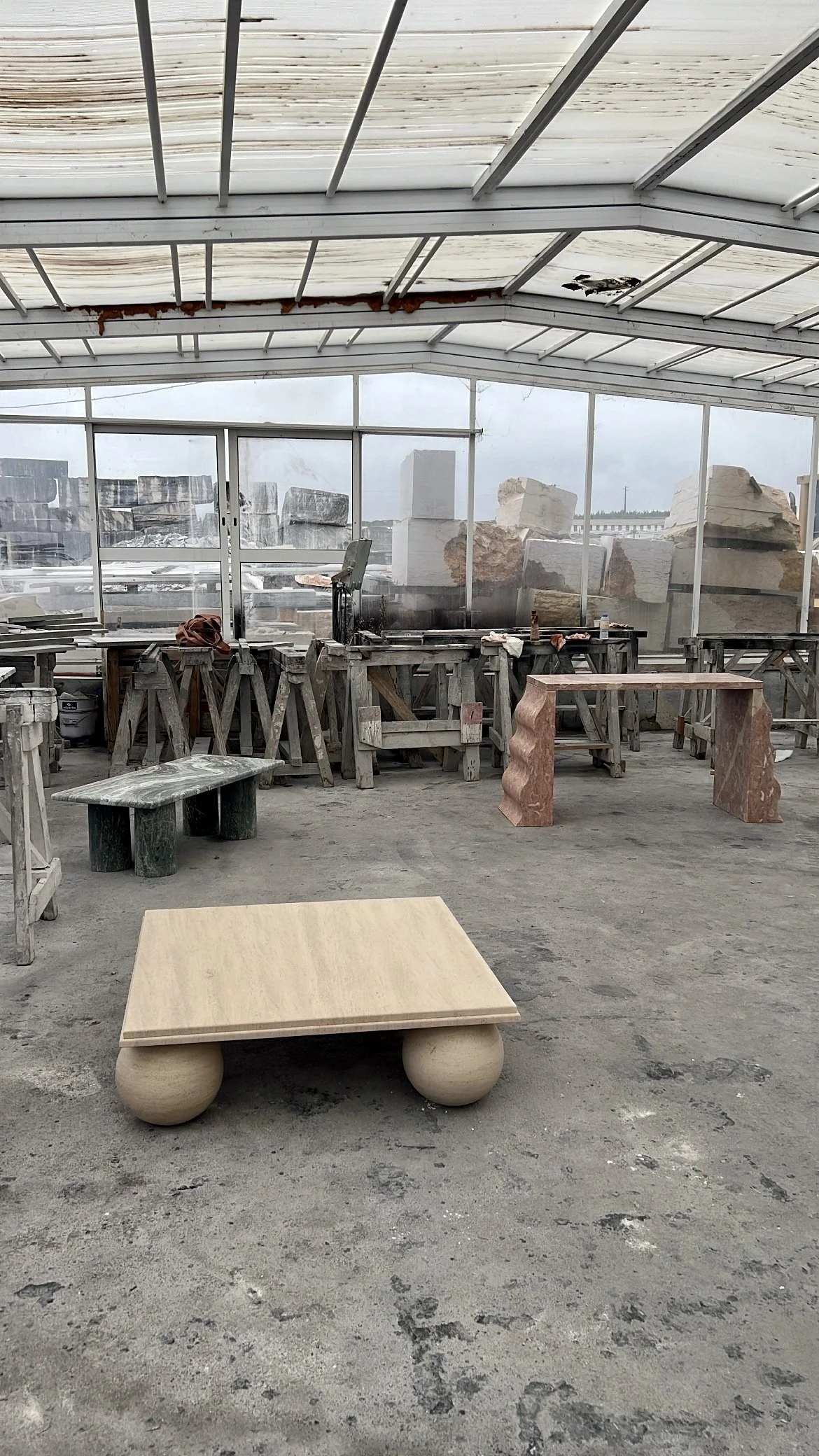 ettore sottsass inspired console mario bellini