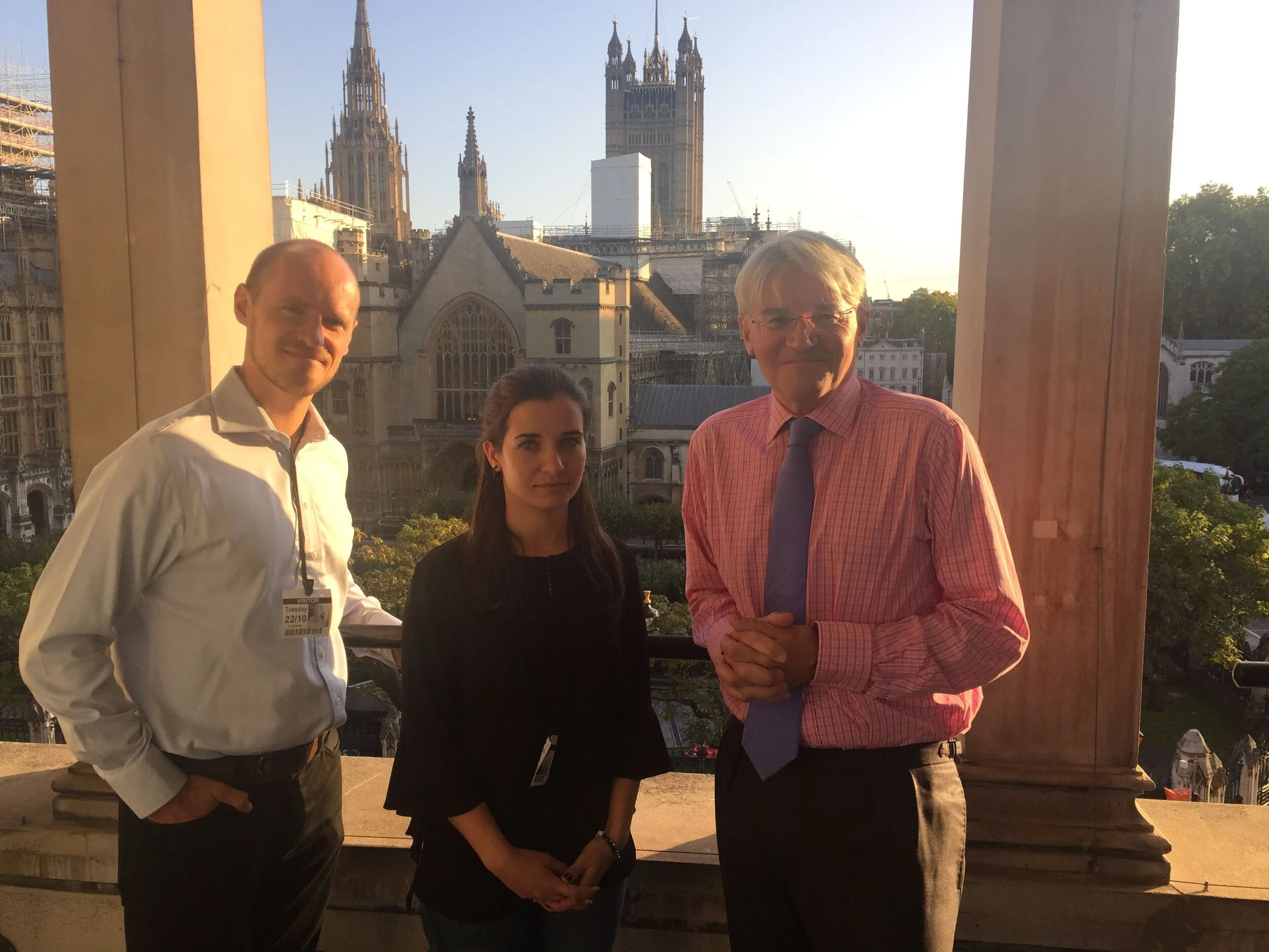 MPs Experience For Sama in UK Parliament