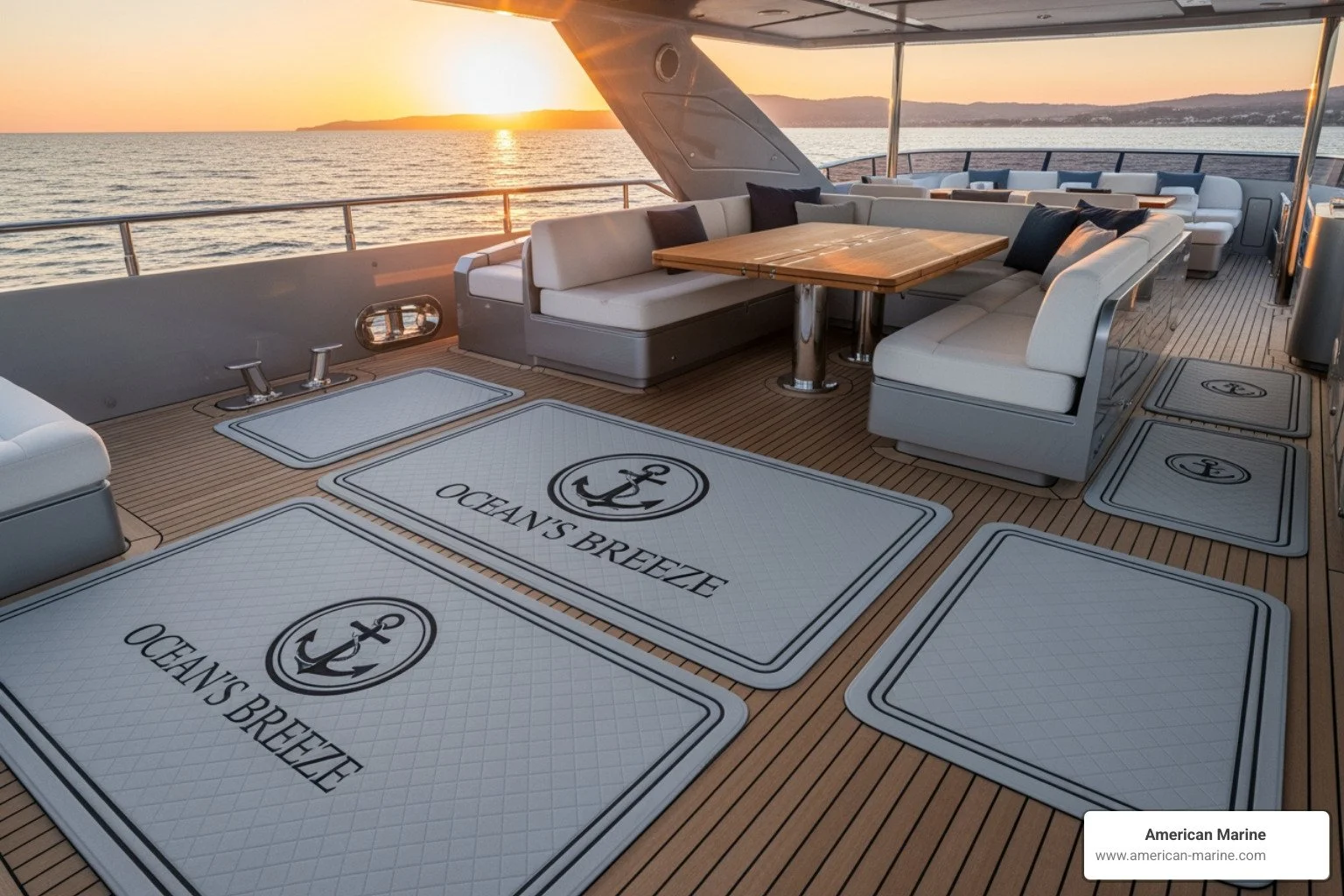 Stay Steady: The Benefits of Boat Deck Mats