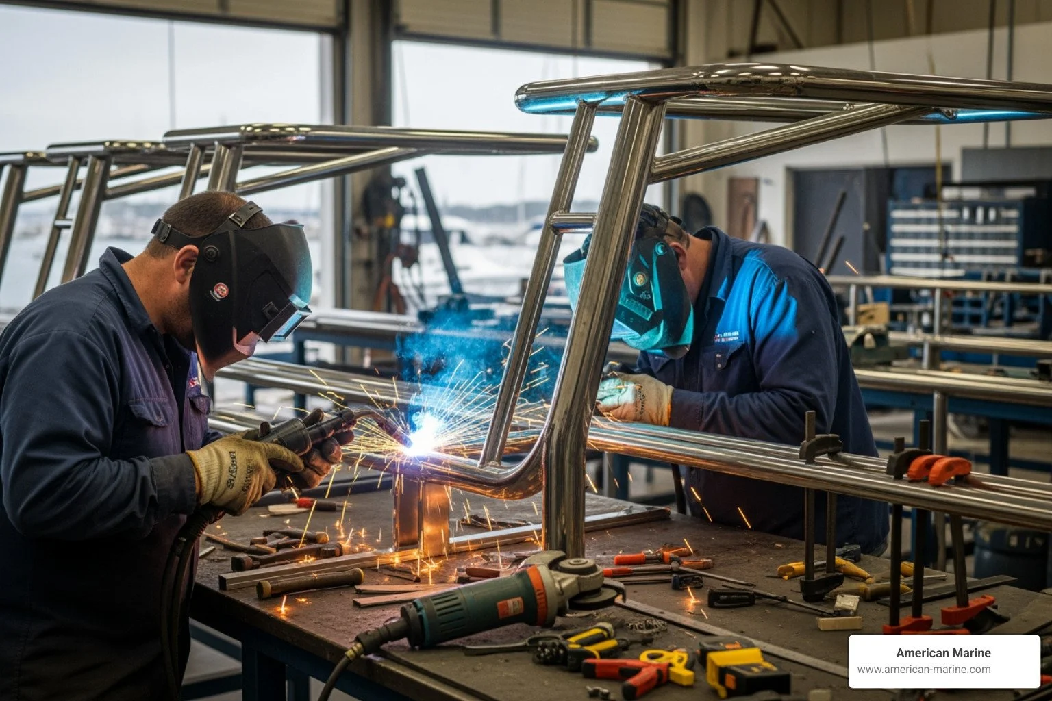 From T-Tops to Towers: A Guide to Custom Marine Fabrication