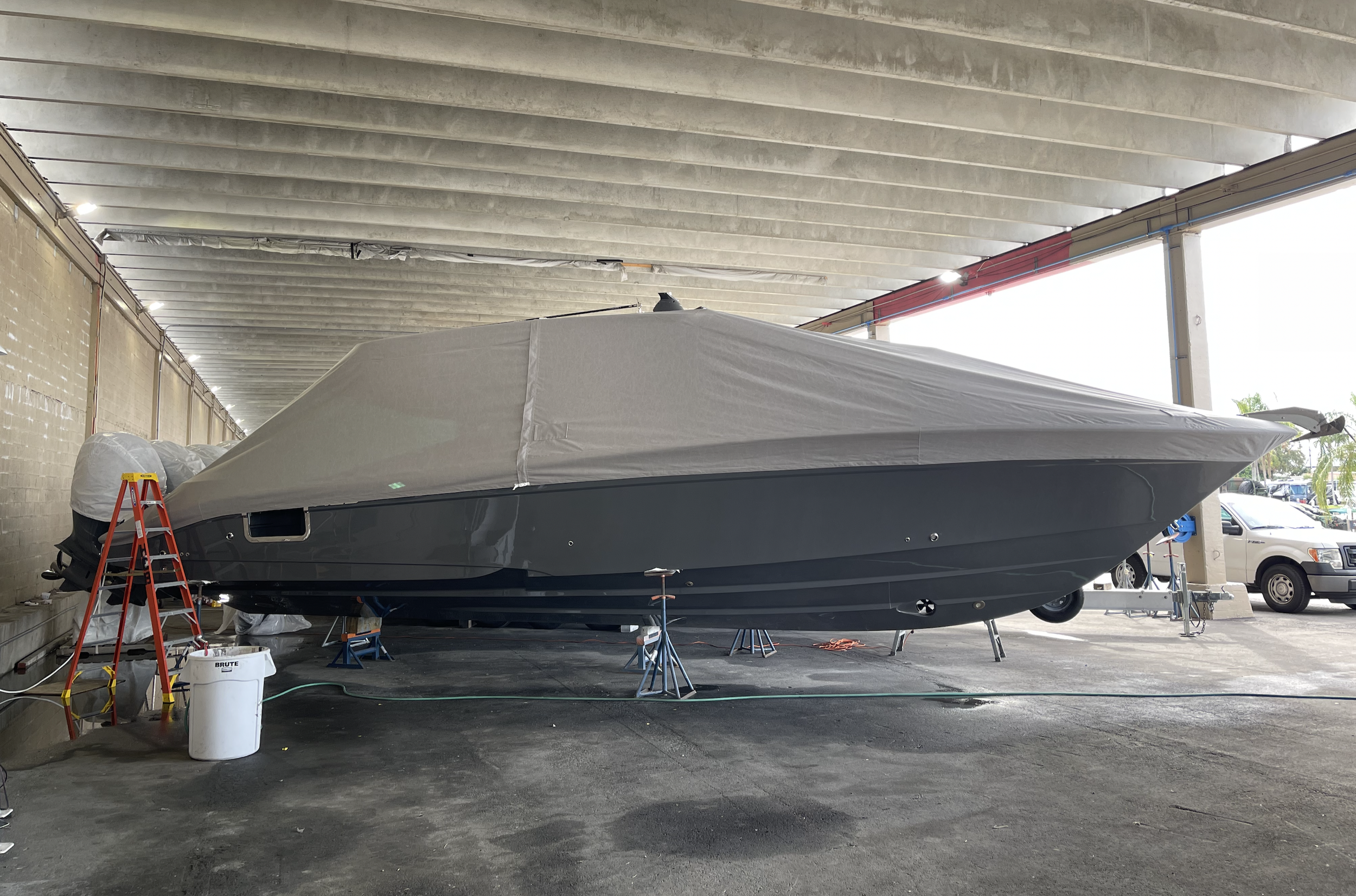 Sunbrella vs Stamoid vs Marine Polyester: Which Fabric Holds Up on a Superyacht in South Florida?