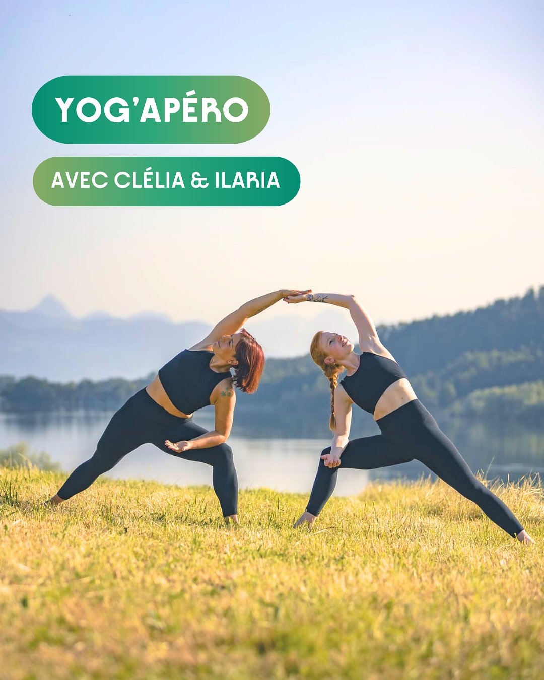 🧘&zwj;♀️ Yog&rsquo;Ap&eacute;ro is back, baby. On bouge un peu, on trinque beaucoup (et on savoure tout)!

Imagine une terrasse en fin de journ&eacute;e, le soleil qui d&eacute;cline, Cl&eacute;lia et Ilaria qui te guident dans un flow Vinyasa...pui
