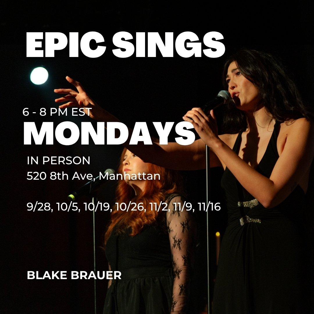 EPIC Sings, Mondays