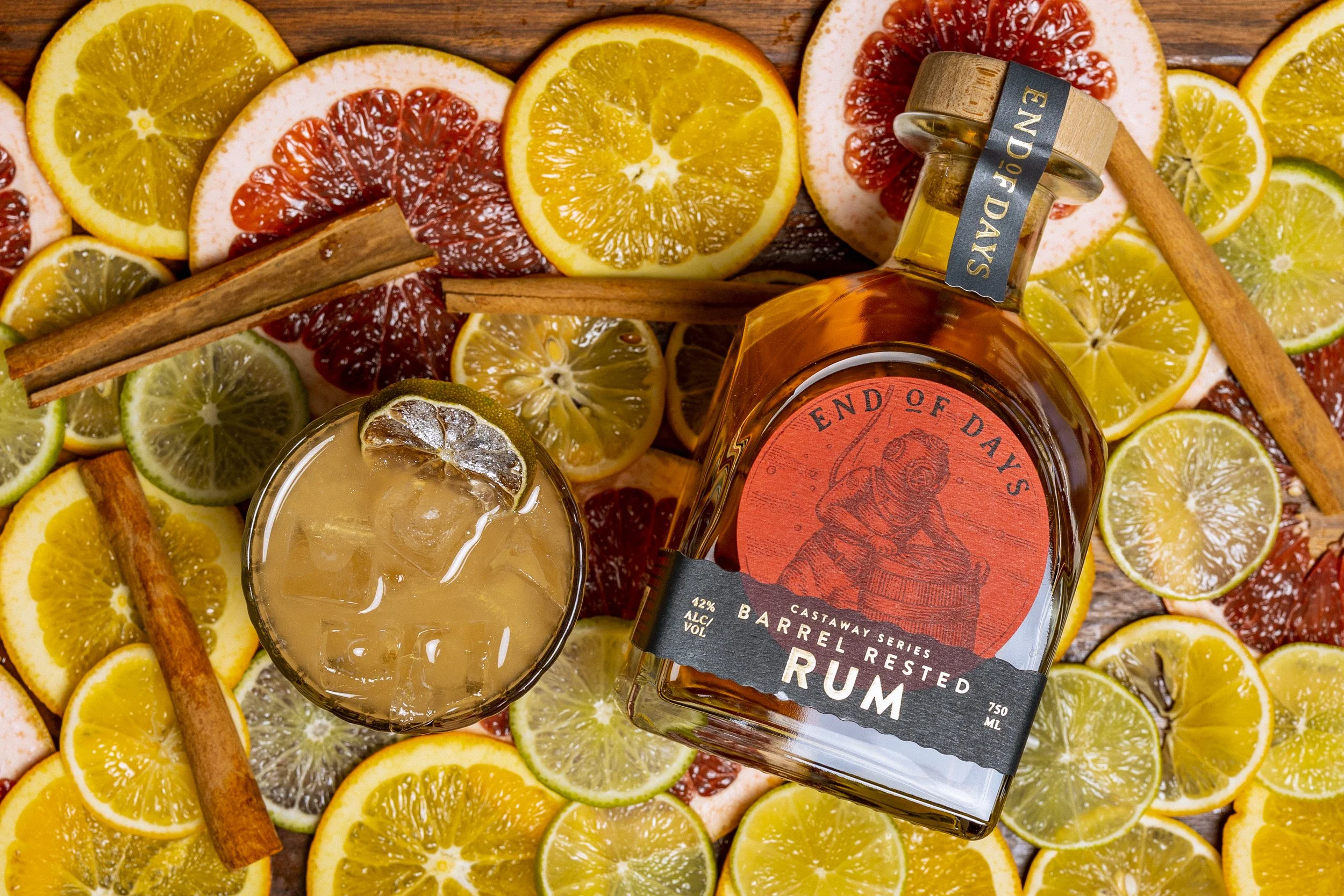 Castaway Series Barrel Rested Rum — EOD Distillery Wilmington, NC