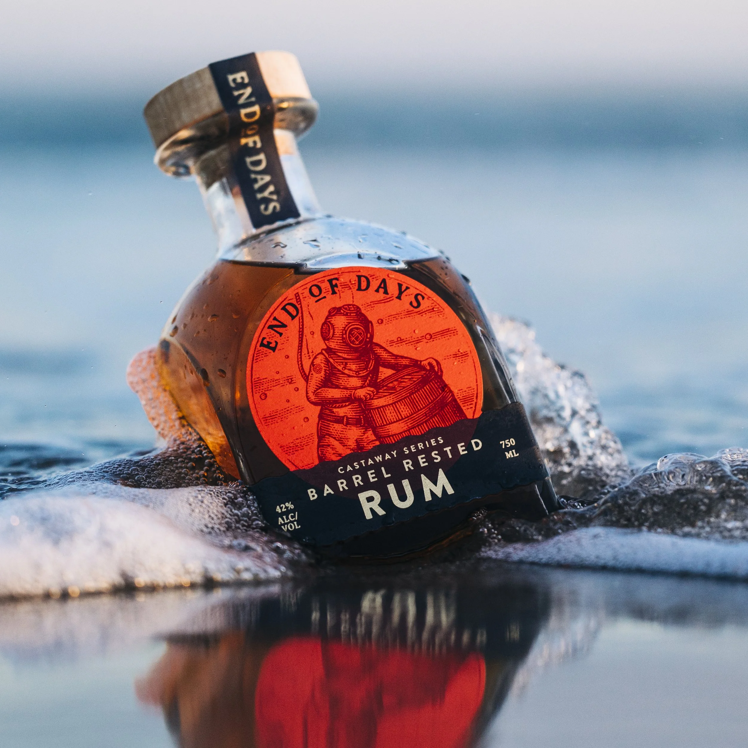 Castaway Series Barrel Rested Rum — EOD Distillery Wilmington, NC