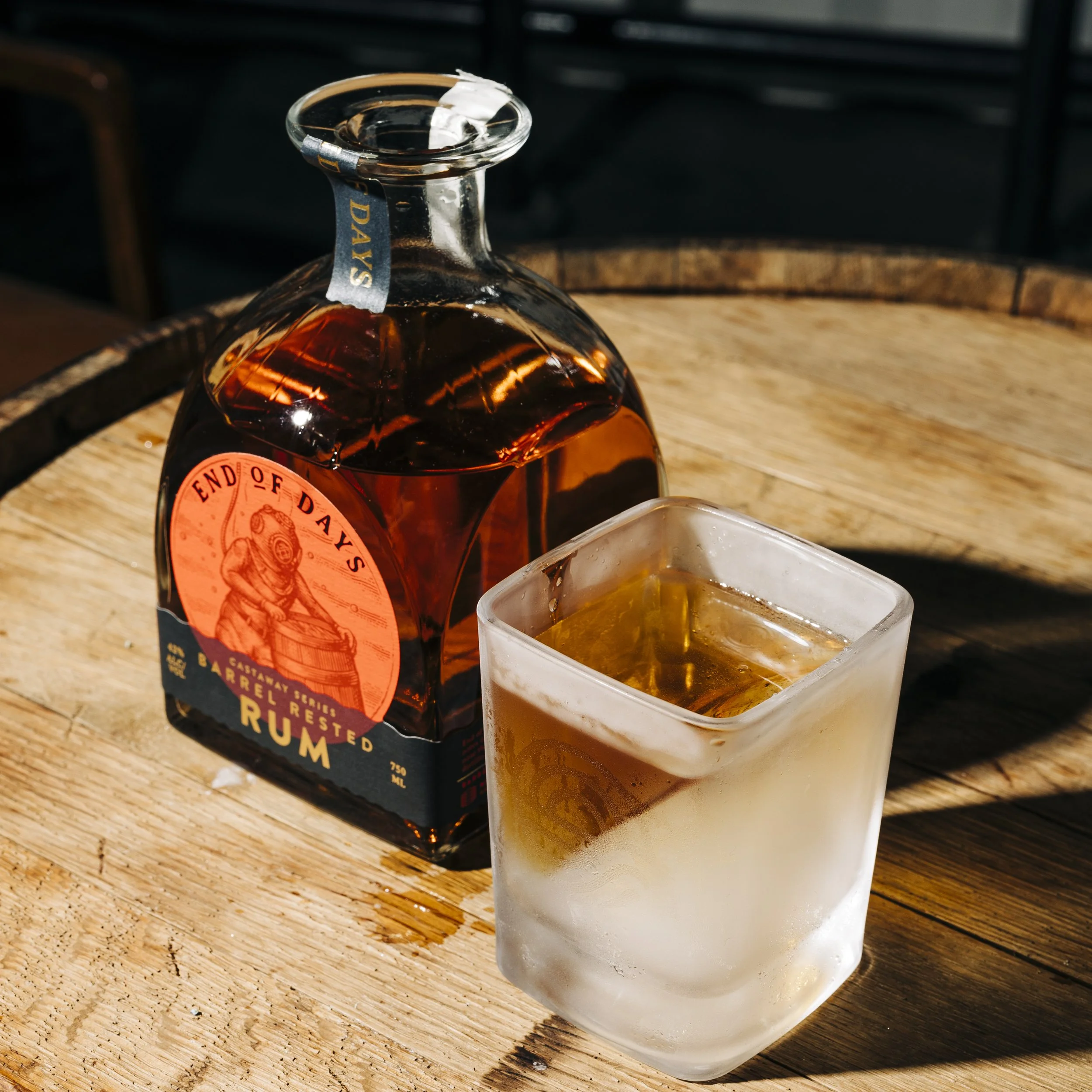 Castaway Series Barrel Rested Rum — EOD Distillery Wilmington, NC