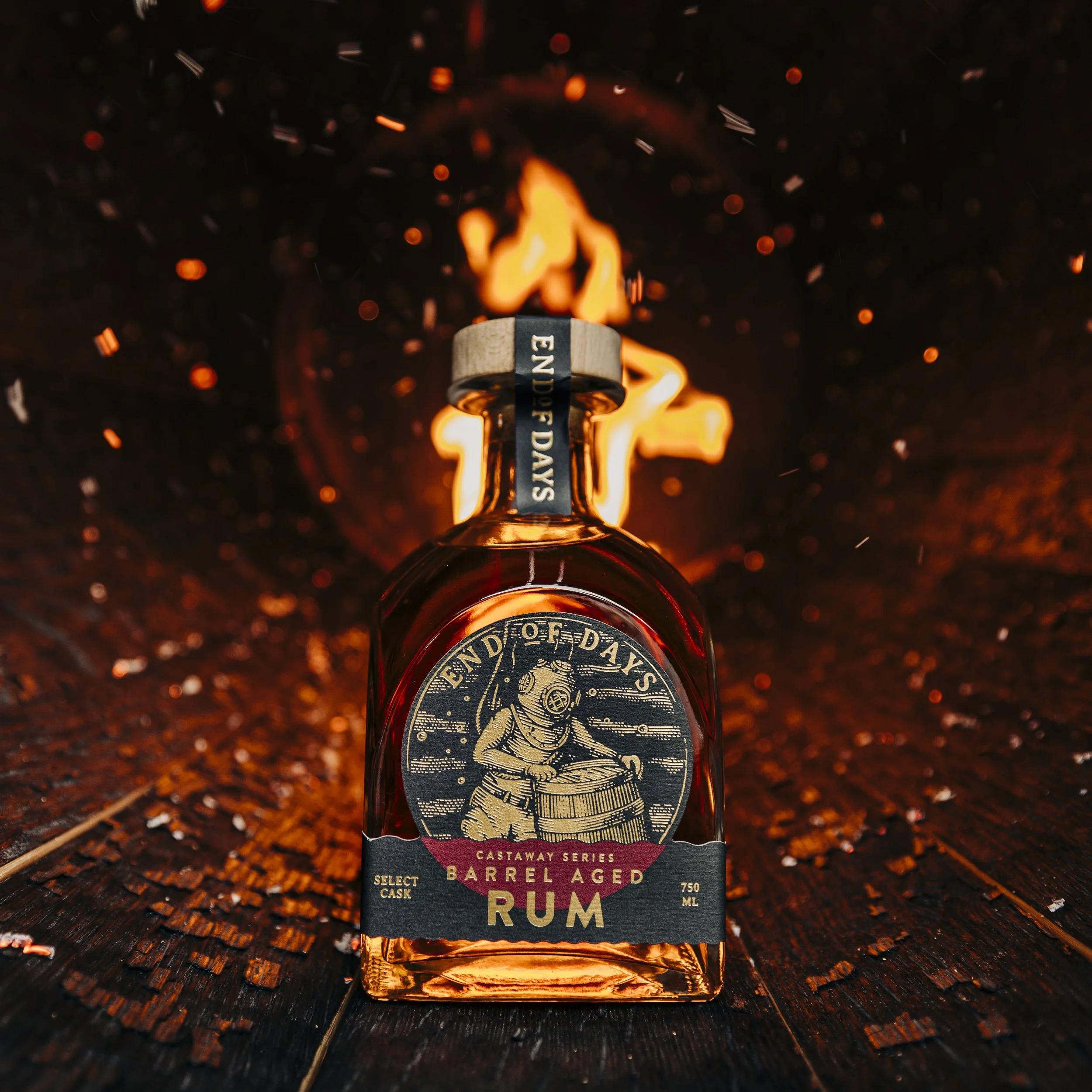 Castaway Series Barrel Aged Rum — EOD Distillery Wilmington, NC