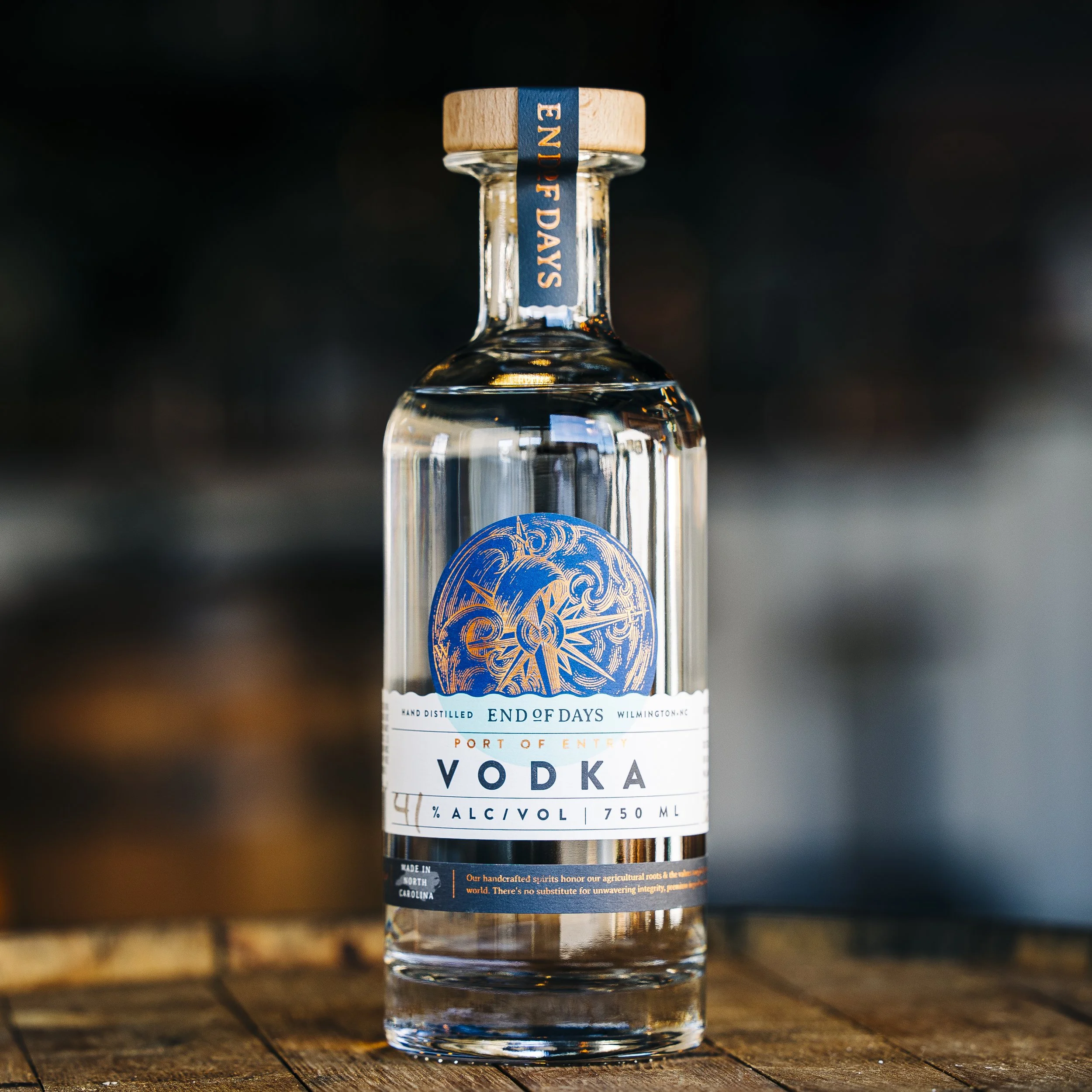 Port of Entry Vodka — EOD Distillery Wilmington, NC