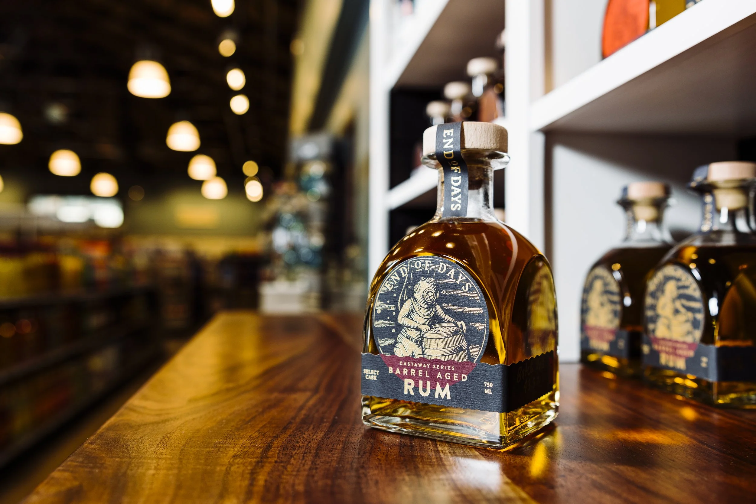 Castaway Series Barrel Aged Rum — EOD Distillery Wilmington, NC
