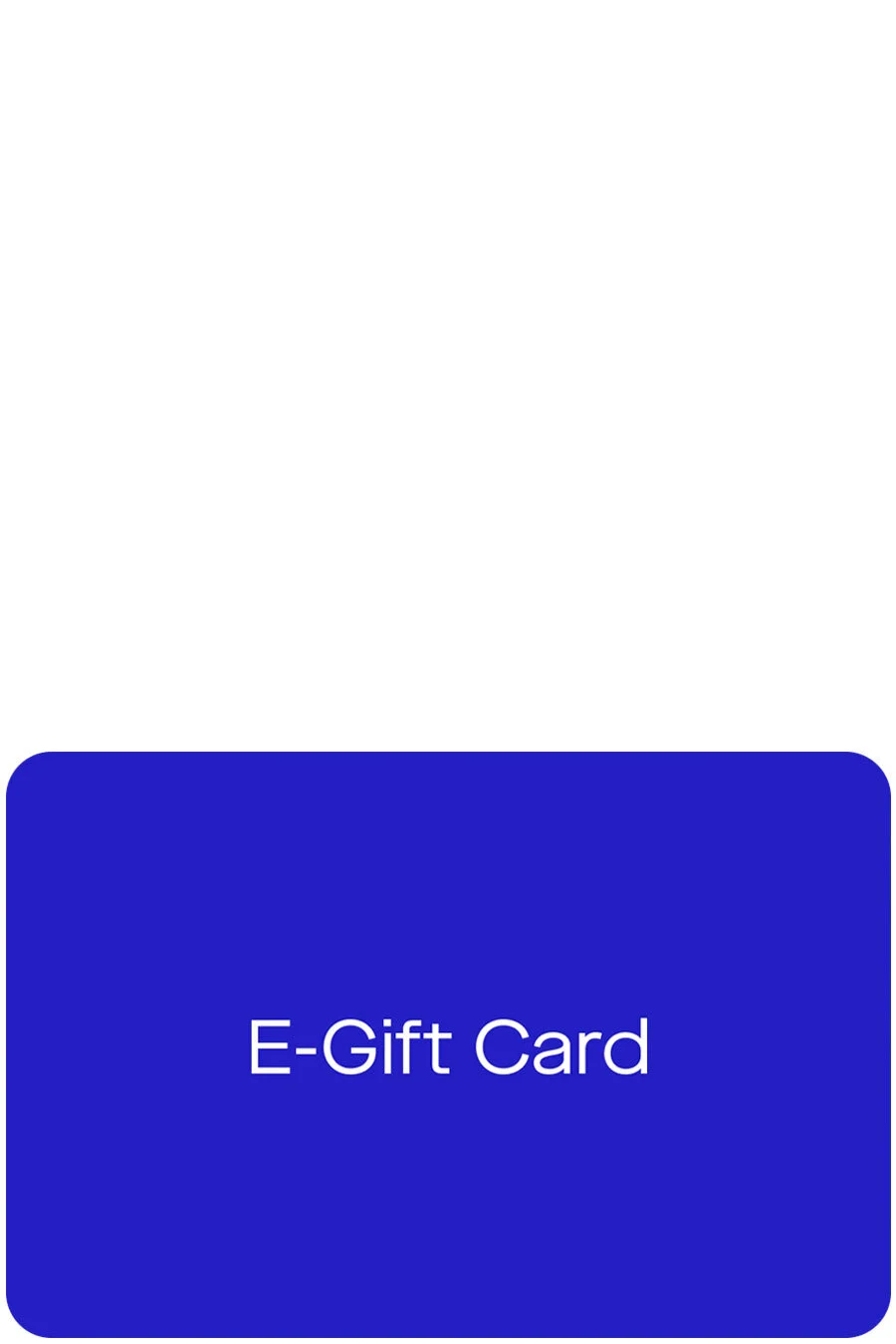 E-Gift Card