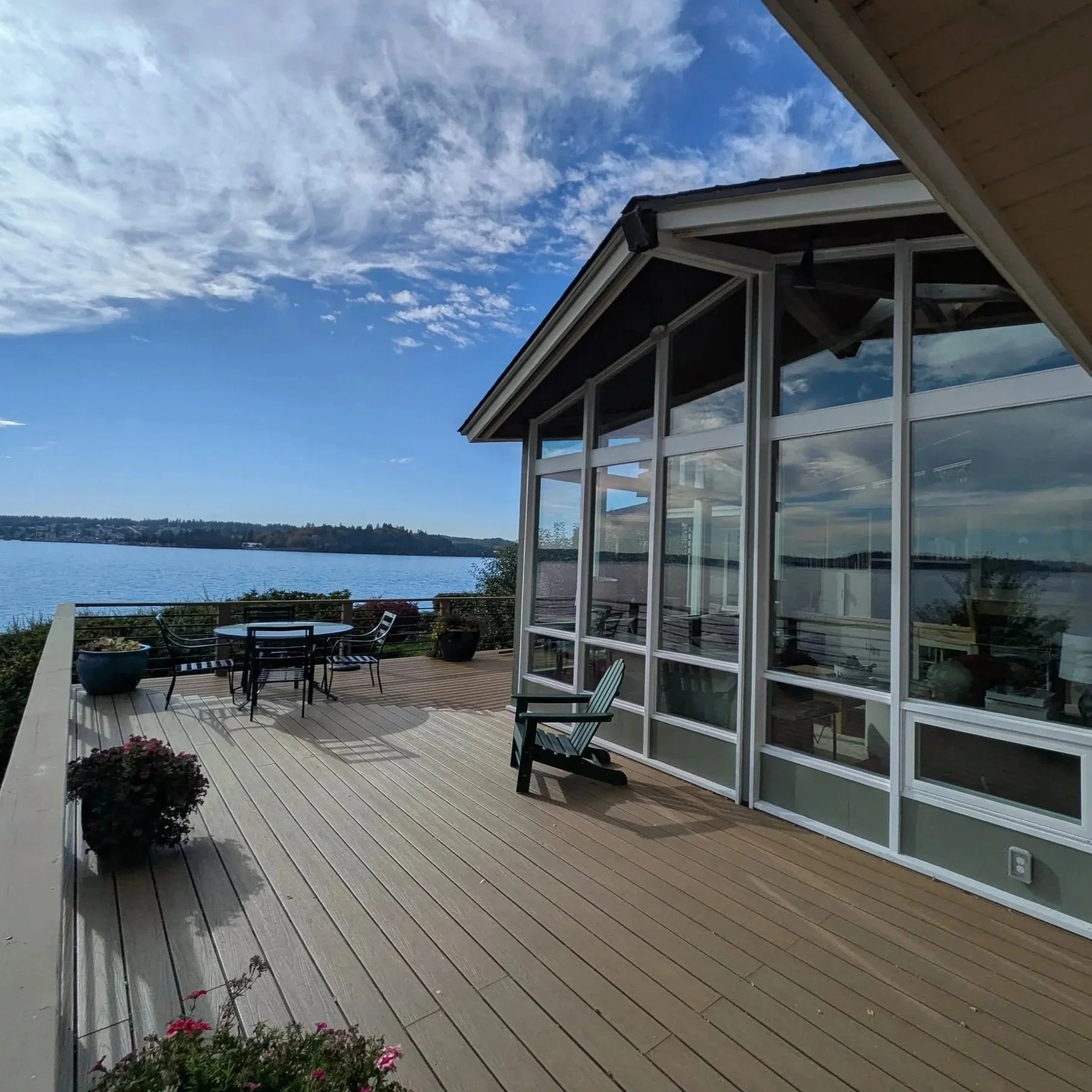 Deck, Window, and Kitchen Replacement in Bainbridge Island, WA
