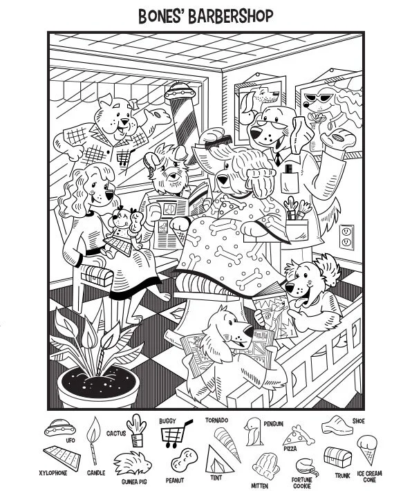 Free Highlights Hidden Pictures Printables