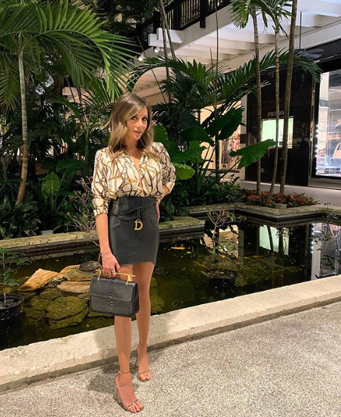 This time last week at the opening of @veronicabeard in @balharbourshops. 