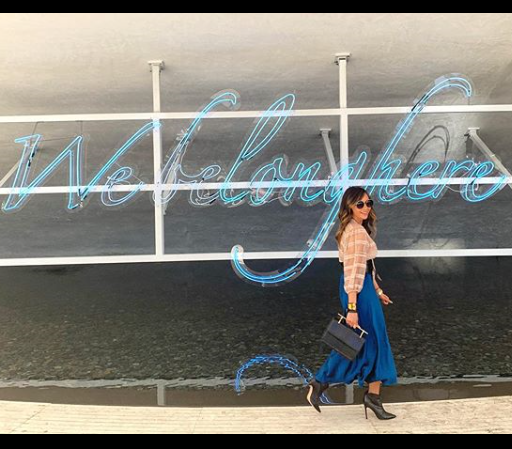 So nice being a local...