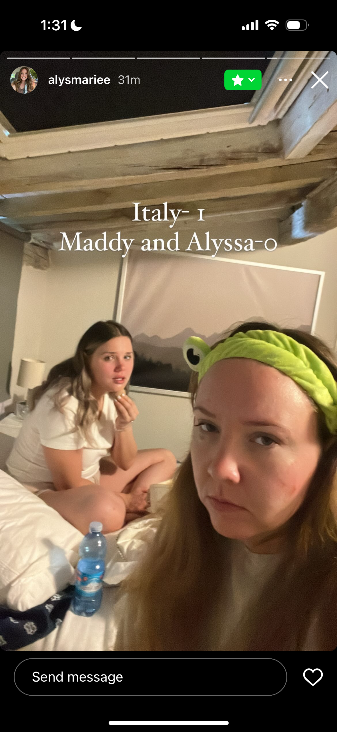 Florence: Fun. We might’ve had a little too much.