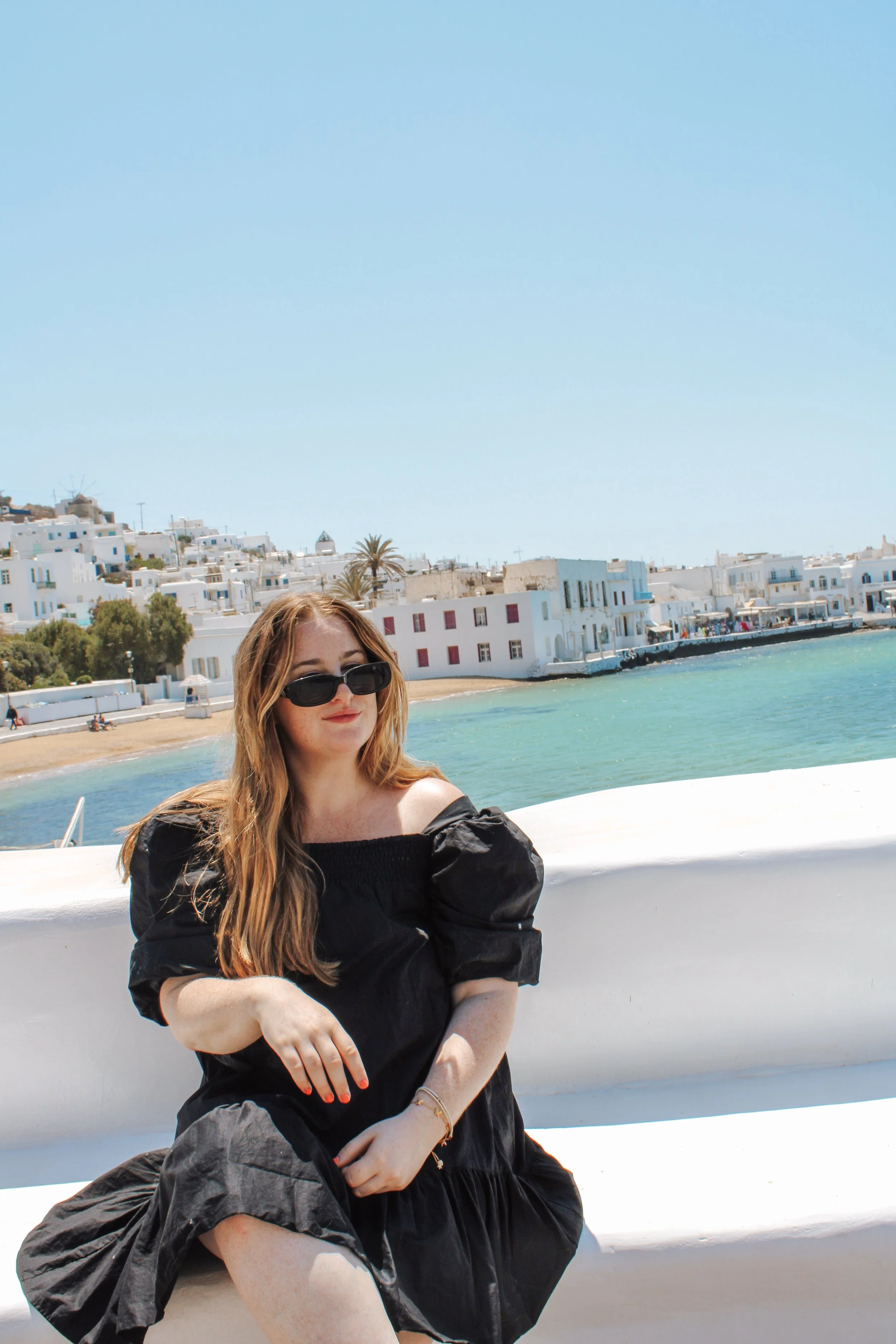 Traditional Cycladic architecture in Mykonos