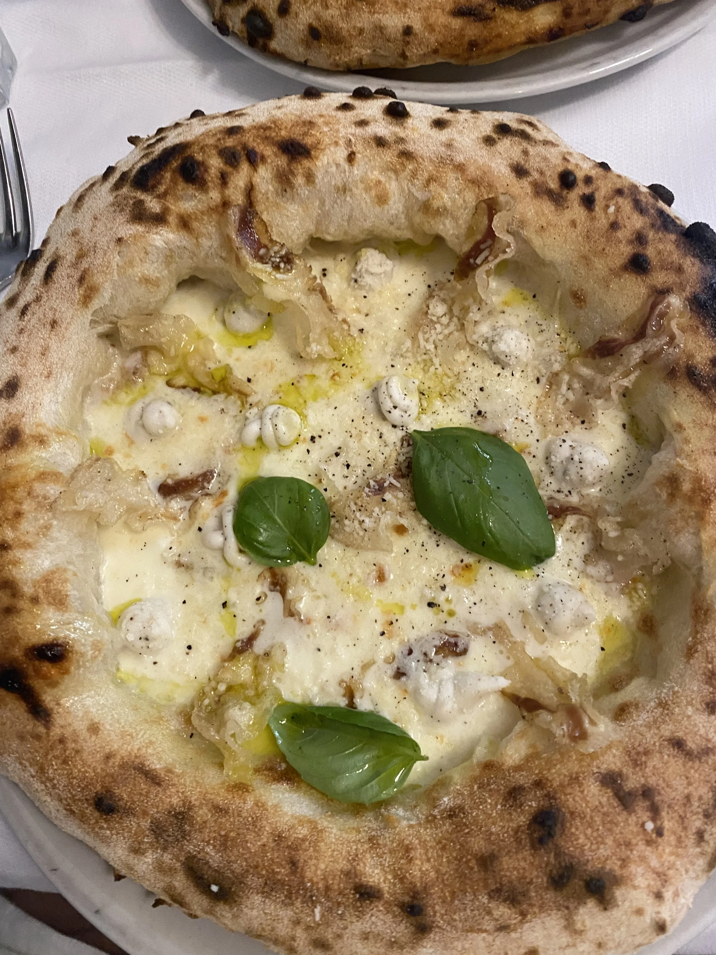 Traditional Italian pizza during a 6-hour Rome food stop