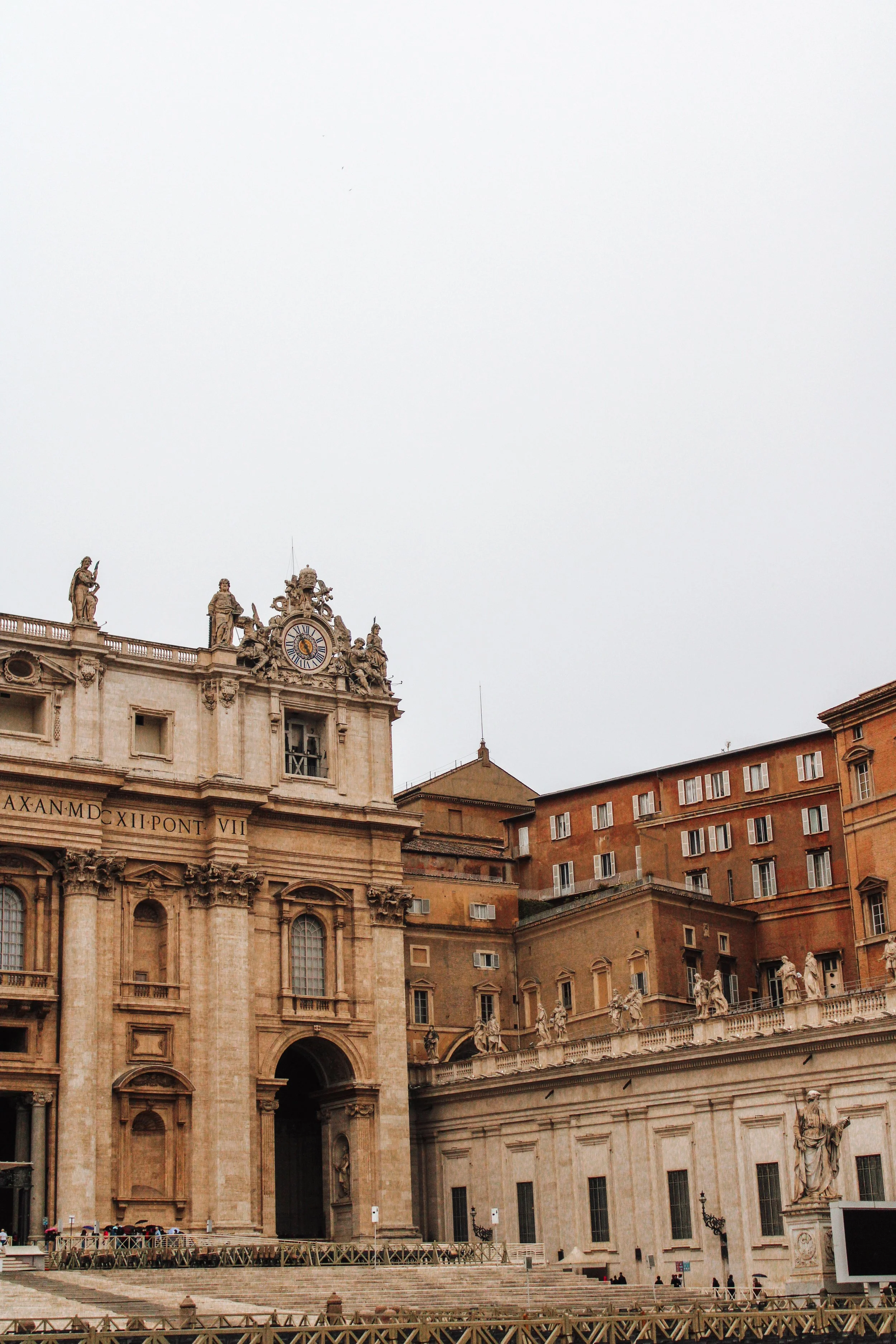 St Peter’s Basilica in Vatican City during a 6-hour Rome visit