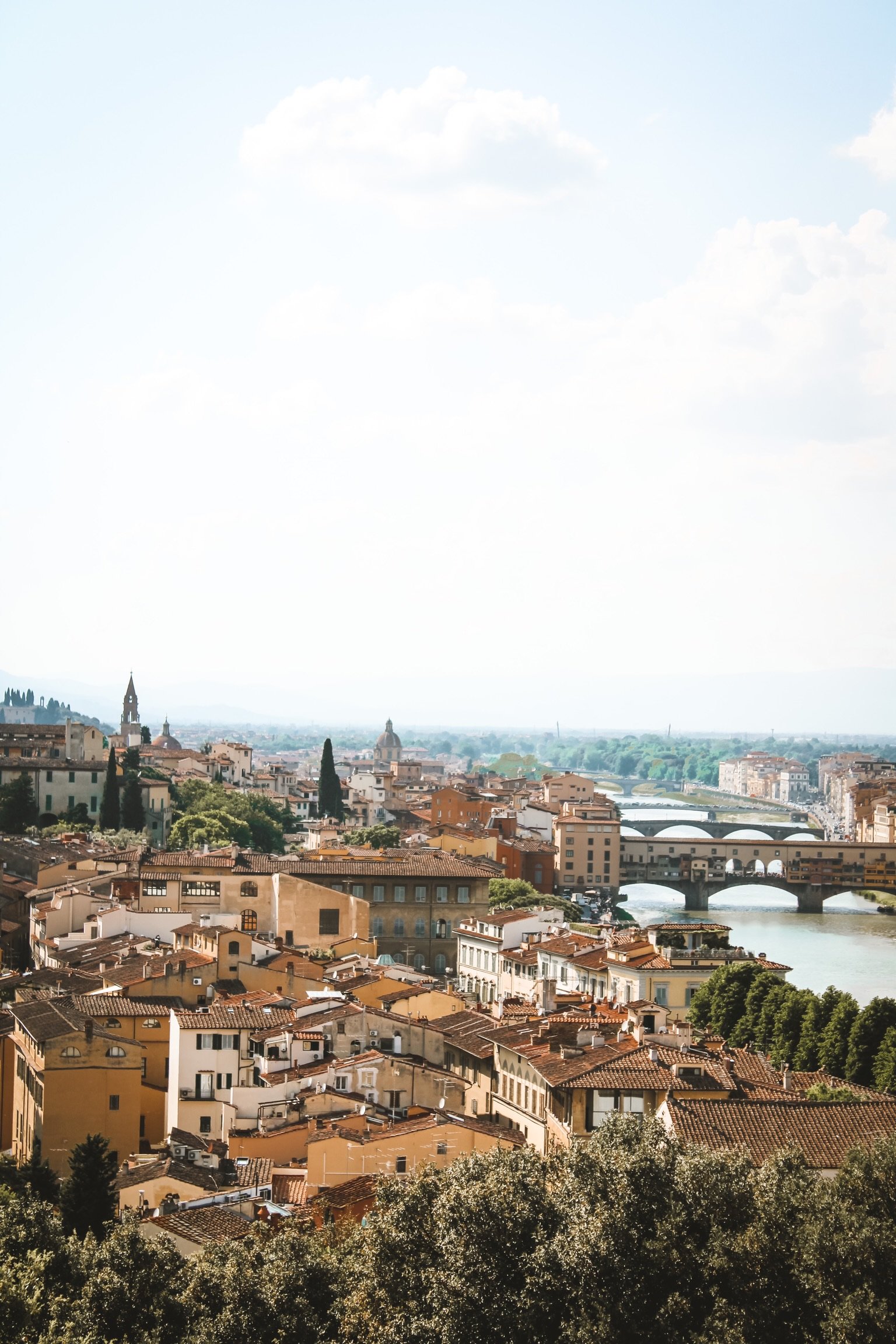 Piazza Michelangelo in Florence, Italy