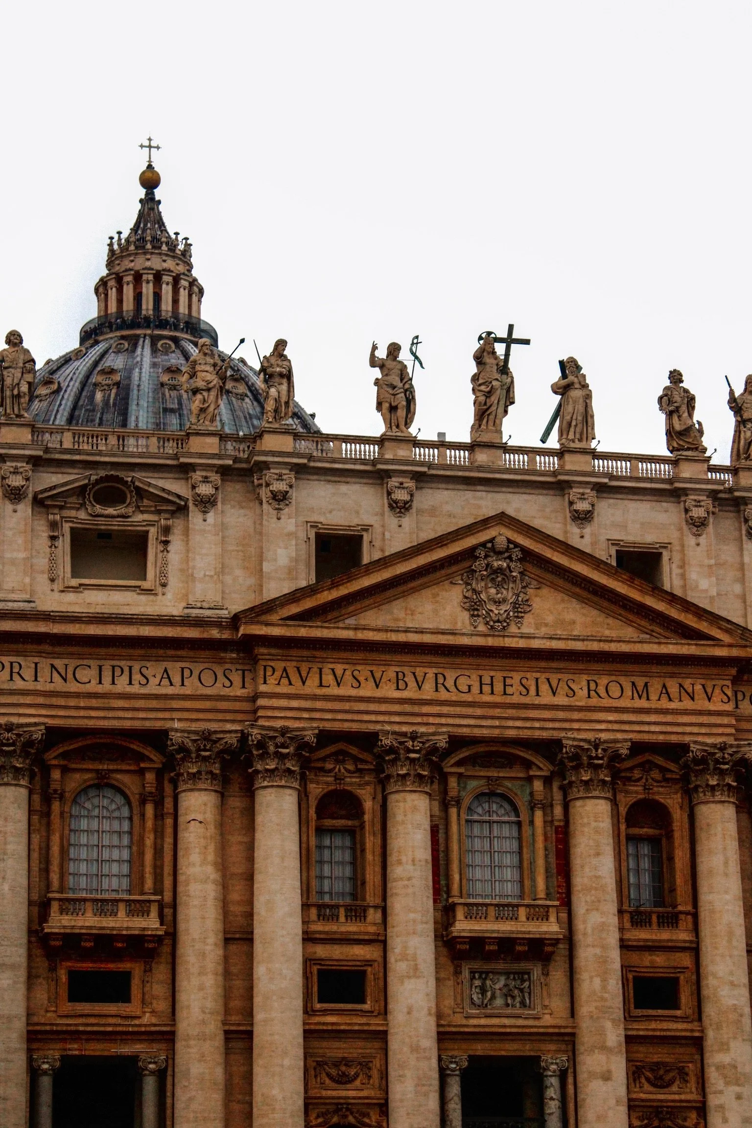 St Peter’s Basilica in Vatican City during a 6-hour Rome visit