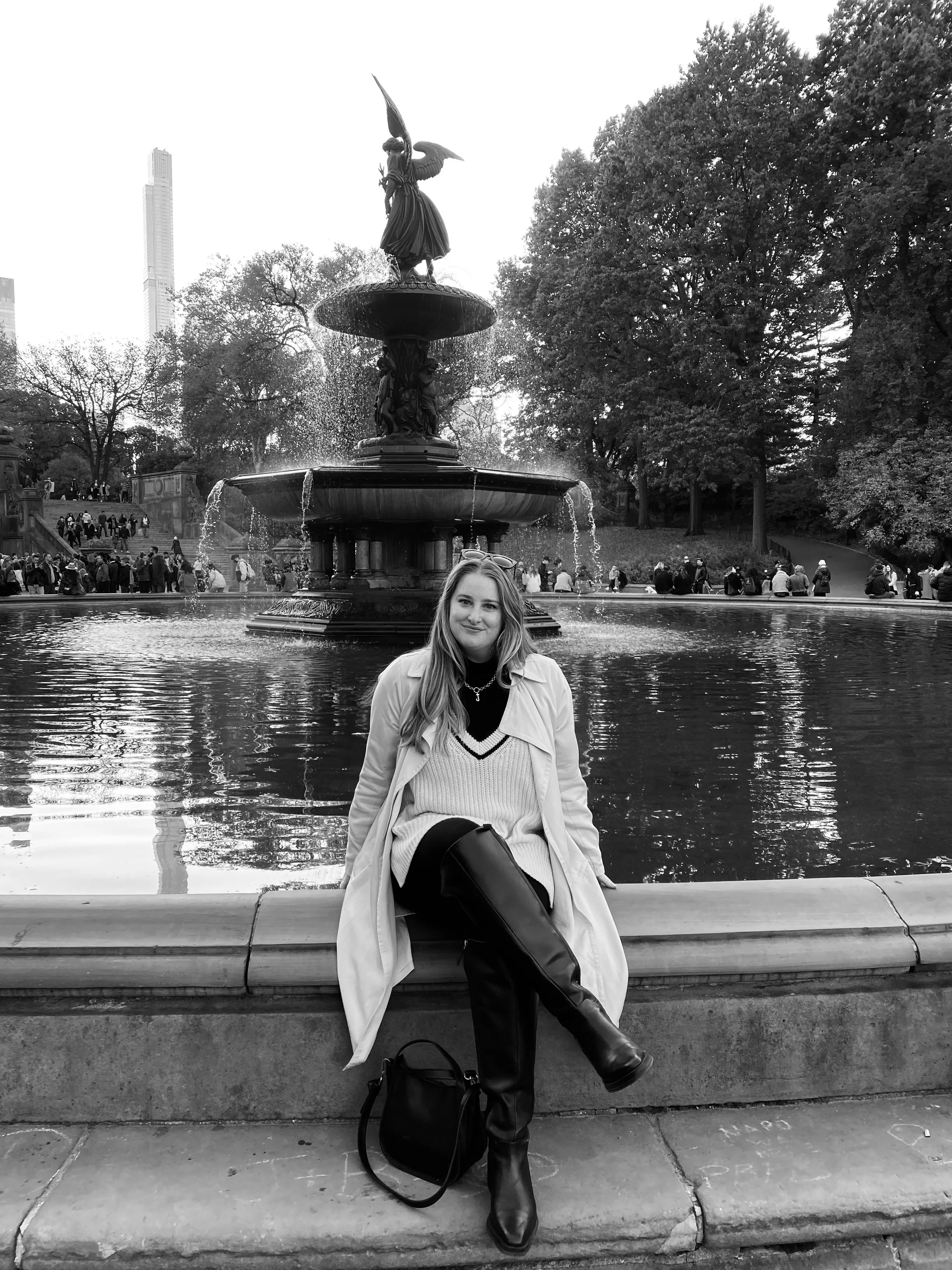 Bethesda Fountain — A classic NYC stop and one of my favorite places to walk around and take in the architecture. Also, I'm mainly obsessed with this area because 27 Dresses was filmed here.