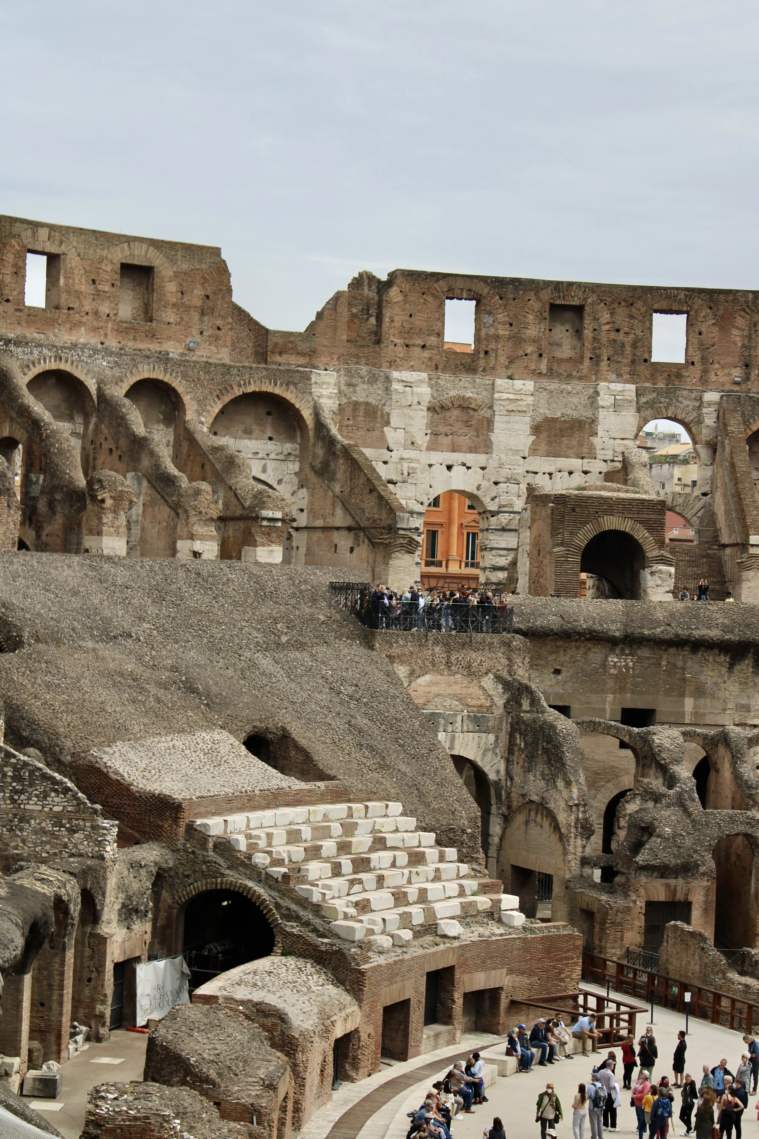 The Colosseum in Rome, Italy
