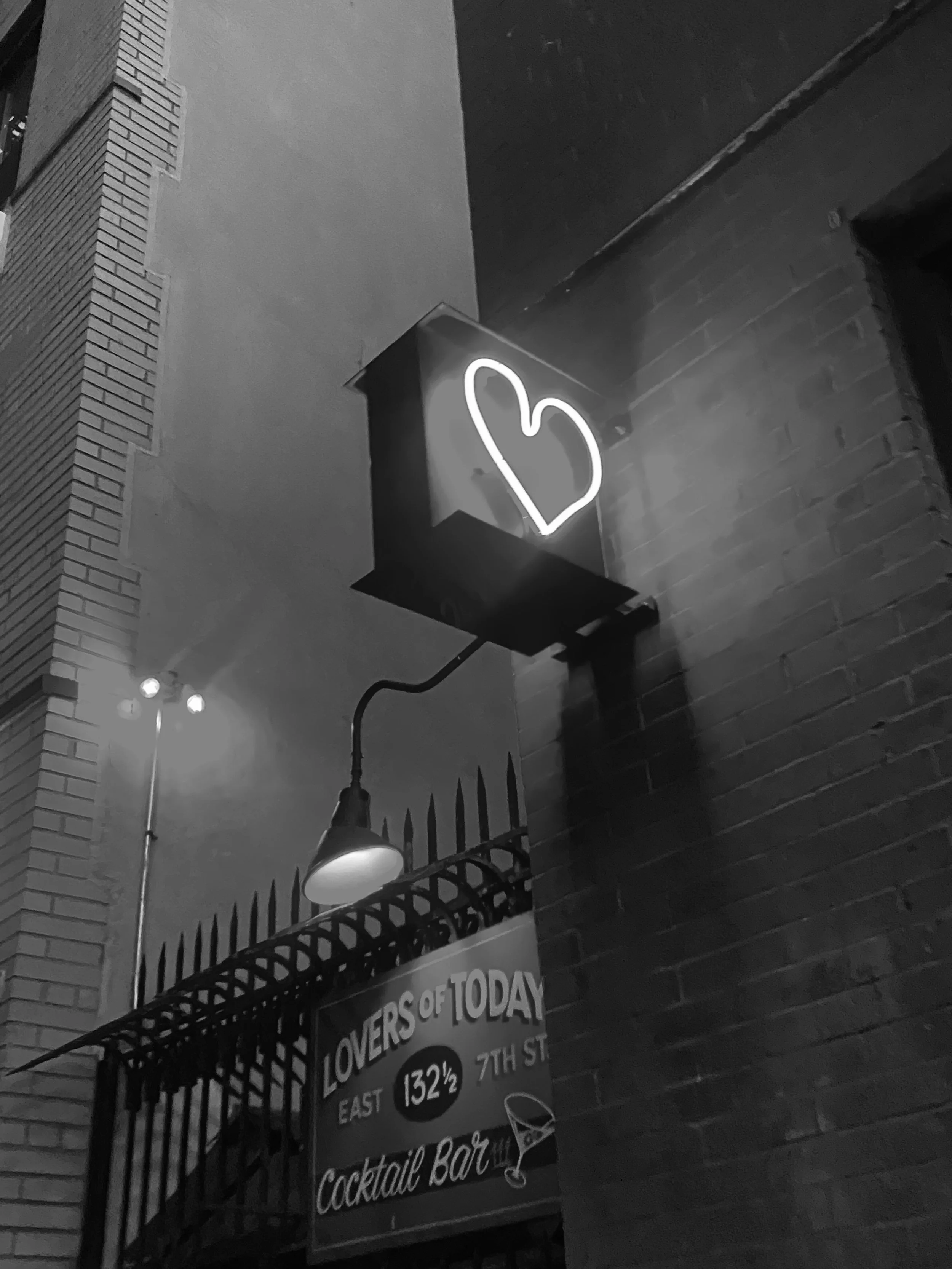 NYC Cozy Cocktail Bar in the East Village called Lovers of Today