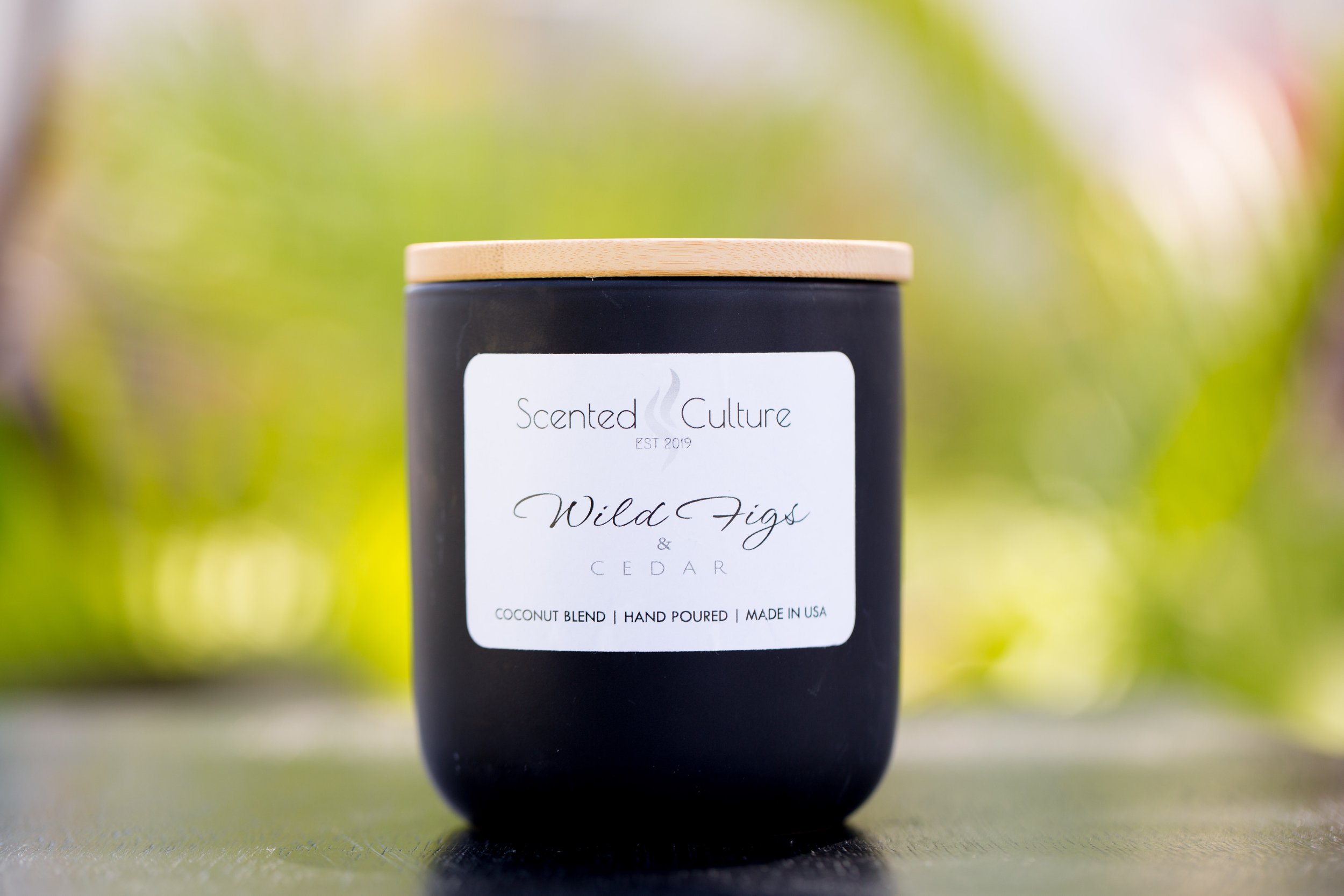 Wild Fig + Cedar - Scented Candle