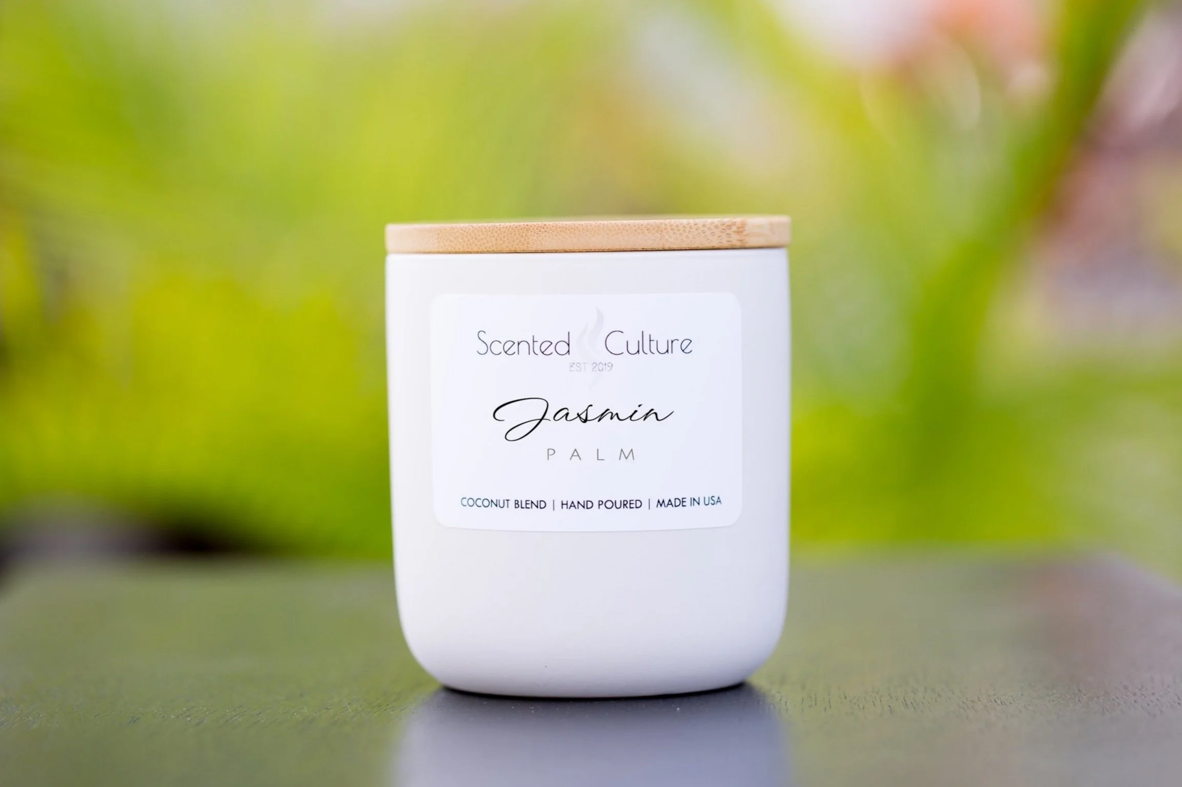 Jasmine Palm - Floral Scented Candle