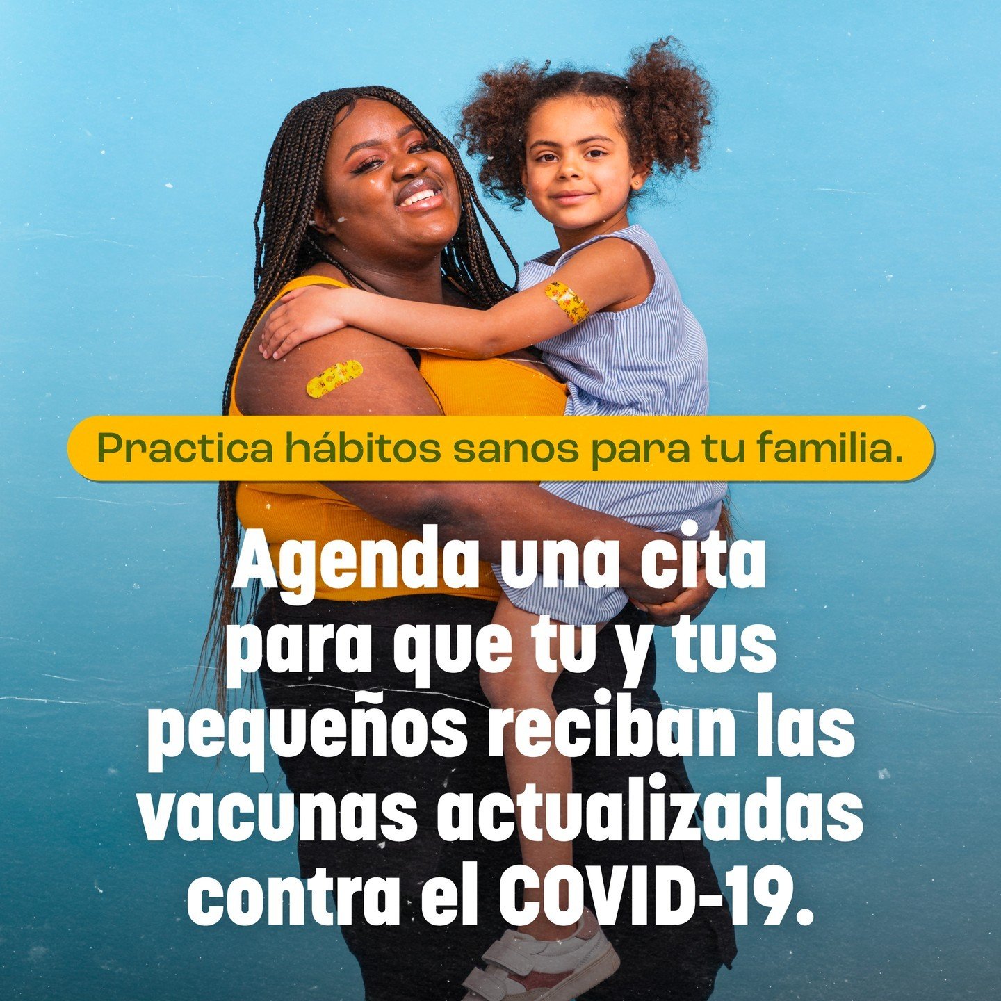 Modele h&aacute;bitos saludables para sus hijos vacunando a su familia. #BridgeportCT