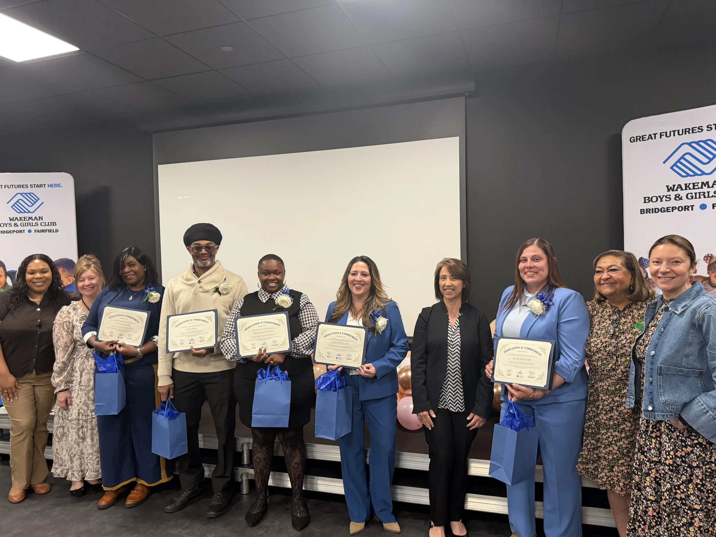 2026 Bridgeport Parent Ambassadors graduation ceremony after completing their Community Health Worker Training.