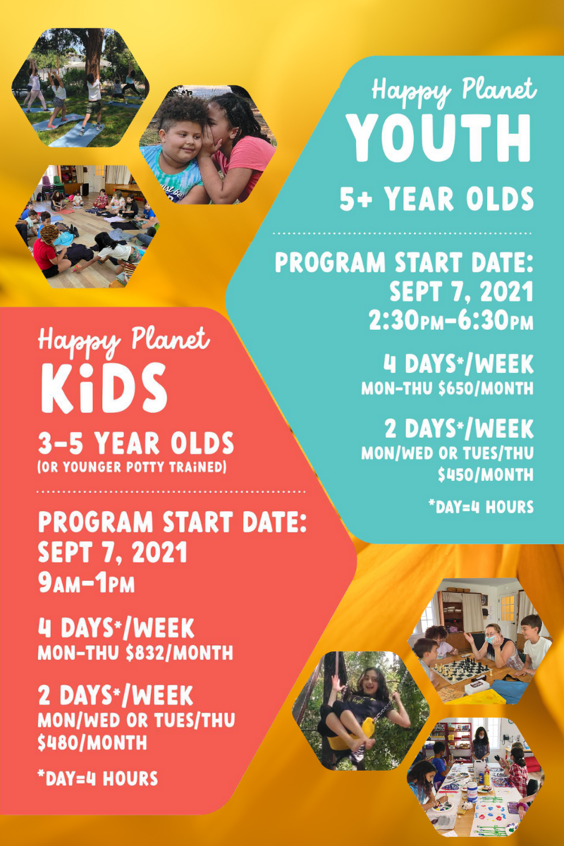  Happy Planet Kids And Happy Planet Youth Start Date September 7th Afterschool Village