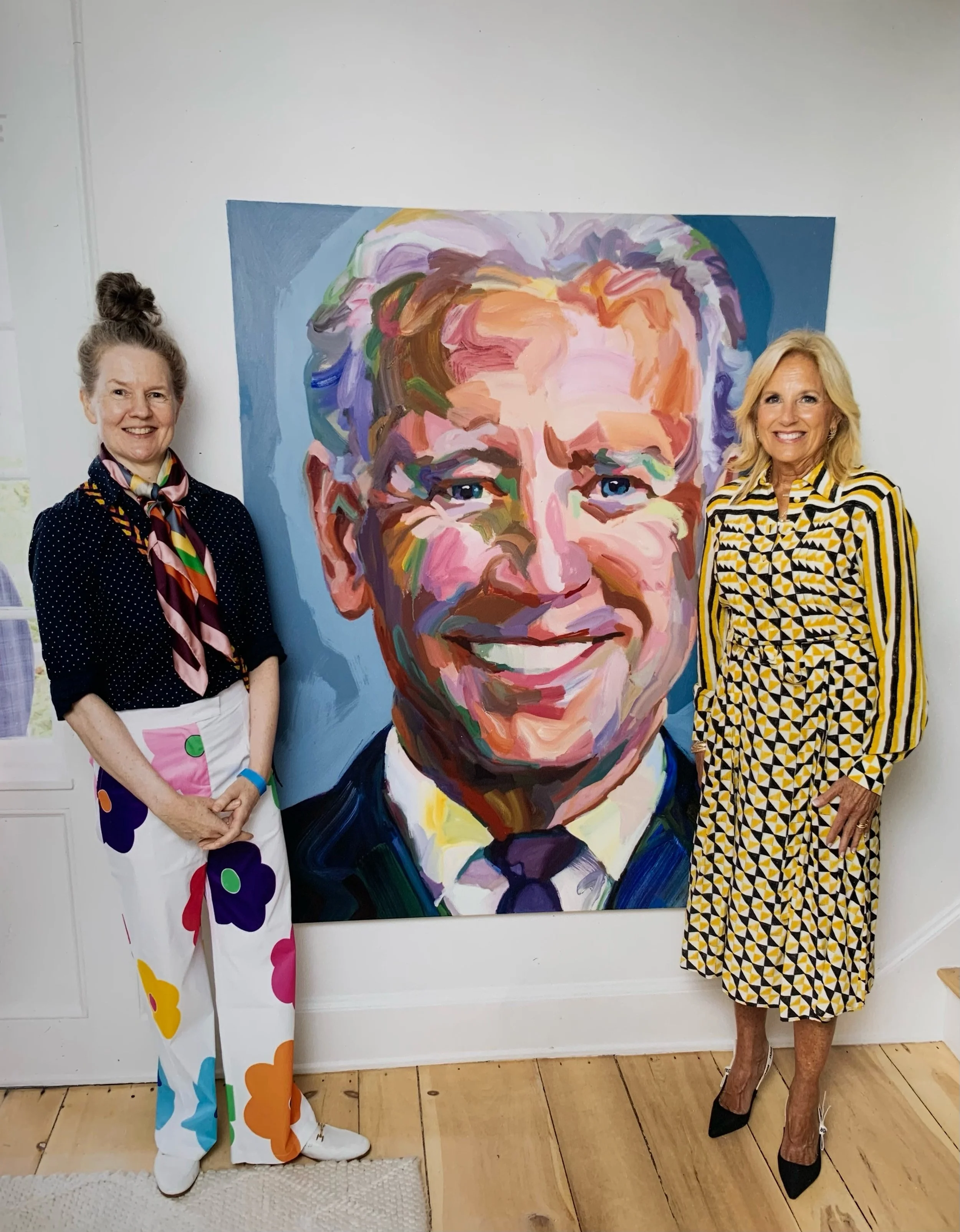 MEETING THE FIRST LADY OF THE UNITED STATES, DR. JILL BIDEN