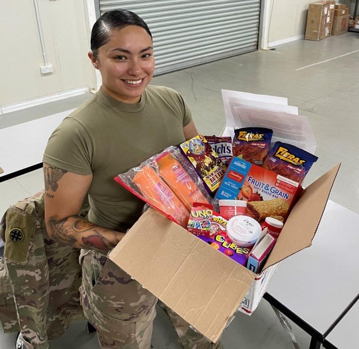 Soldier Vanessa with Sponsor Care Pkg 8-2-22.jpg