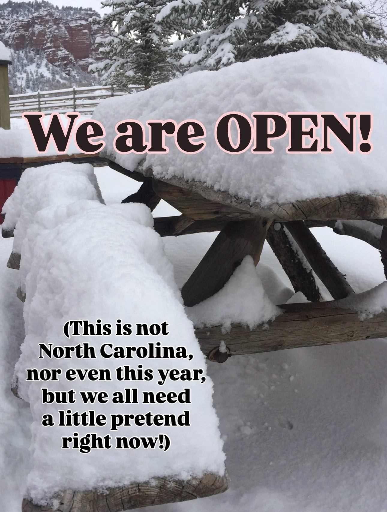 Just don&rsquo;t pretend that you can get here safely if you can&rsquo;t!! 

Safety first, then pints! 

If anything changes, we will let you know!