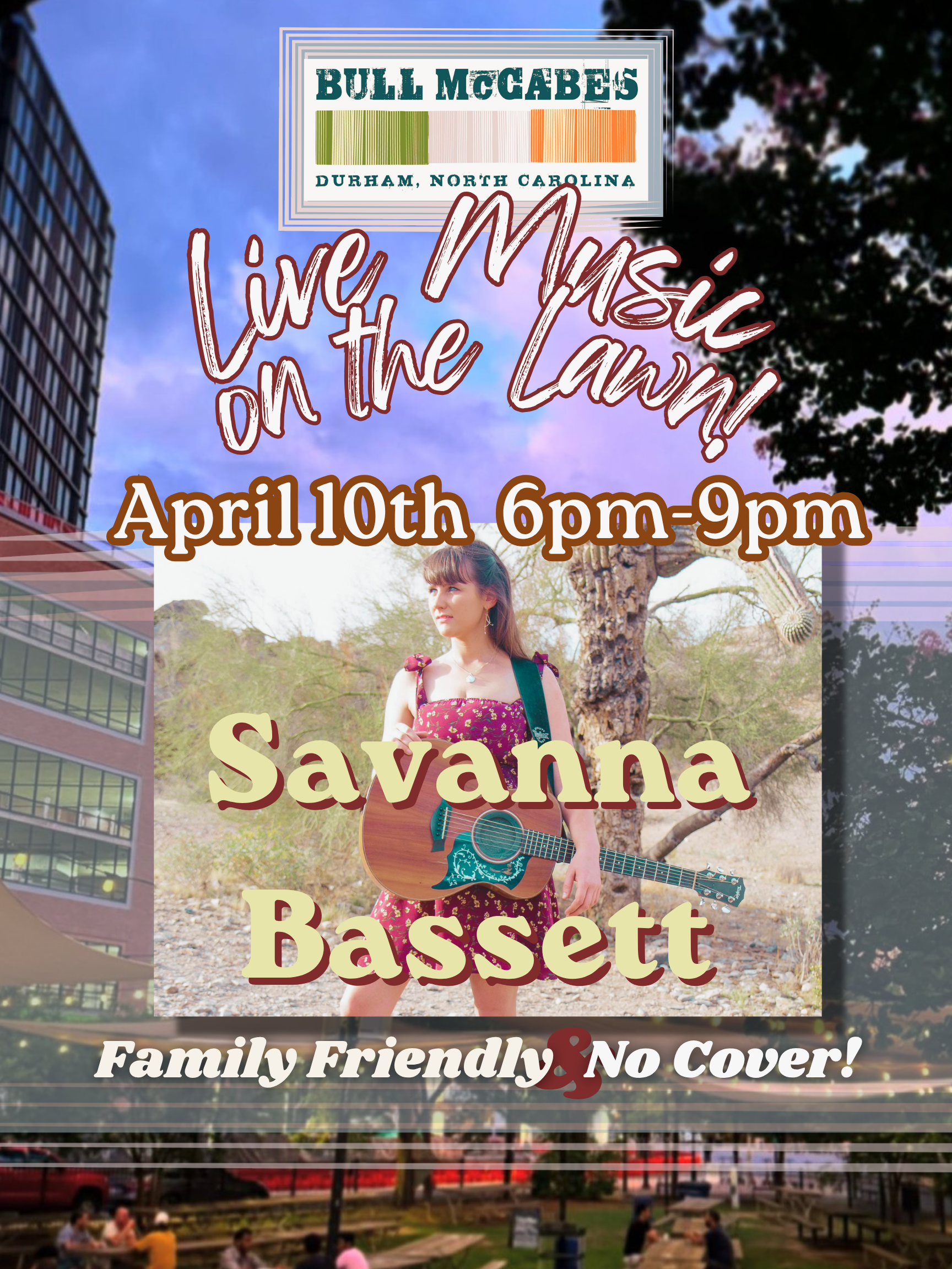 Live Music on the Lawn: Savanna Bassett