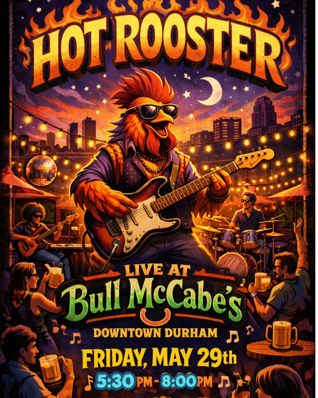 Live Music on the Lawn: Hot Rooster