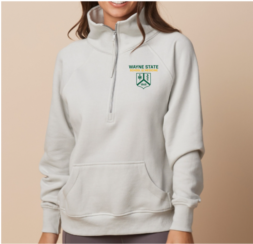 Women's Cream 1/4 Zip