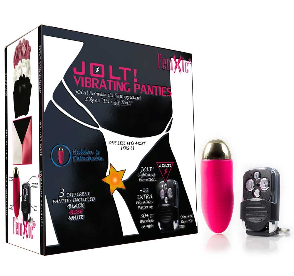  Home of the JOLT! Vibrating Panty